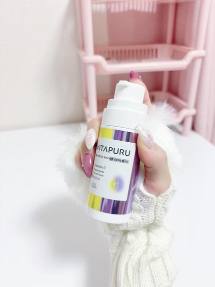 ビタプル ダブルアクション リペアセラム 15/VITAPURU/美容液を使ったクチコミ(5枚目)