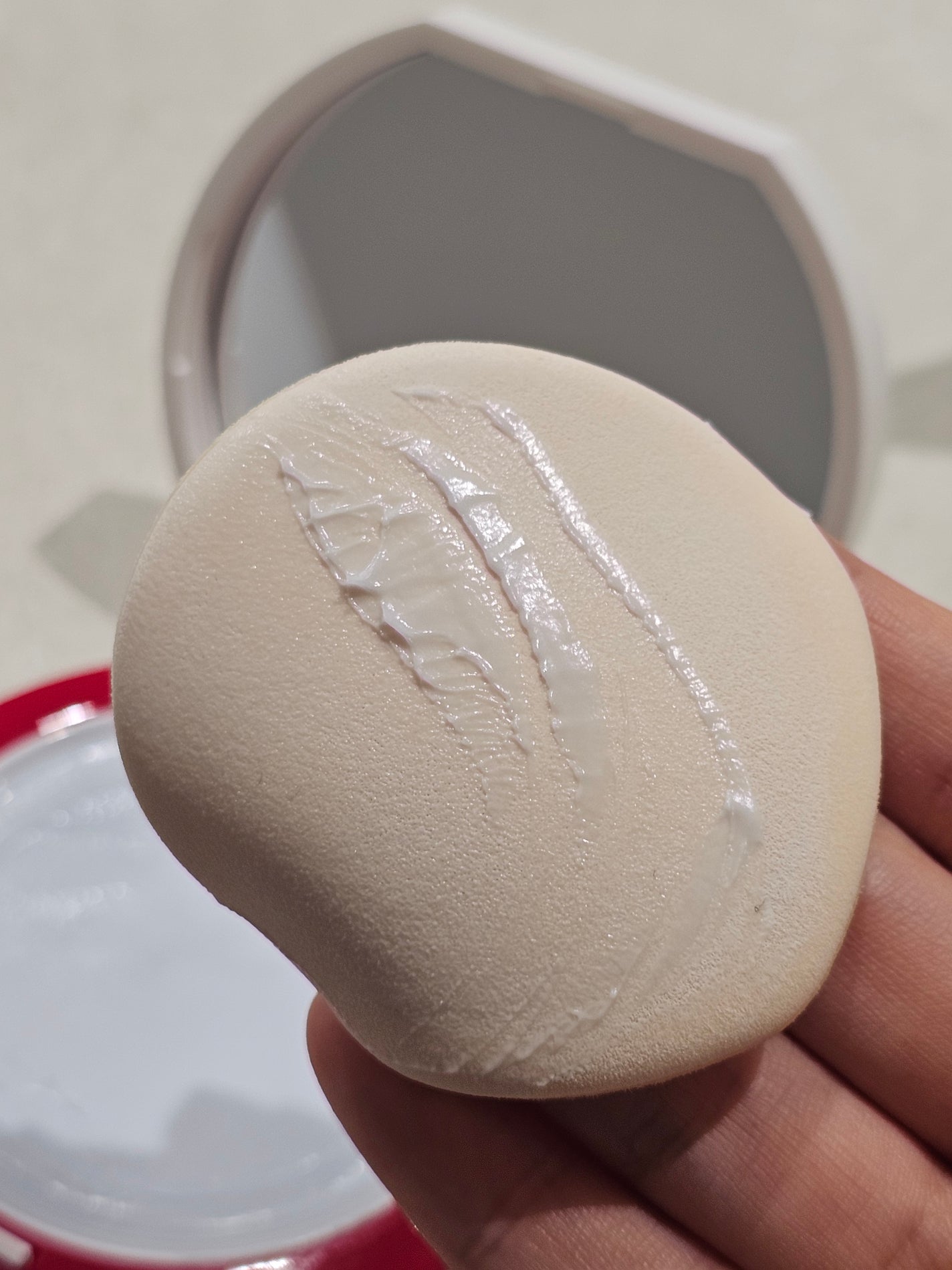 ビーベルベット セバムカットクッション/espoir/プレストパウダーを使ったクチコミ(1枚目)