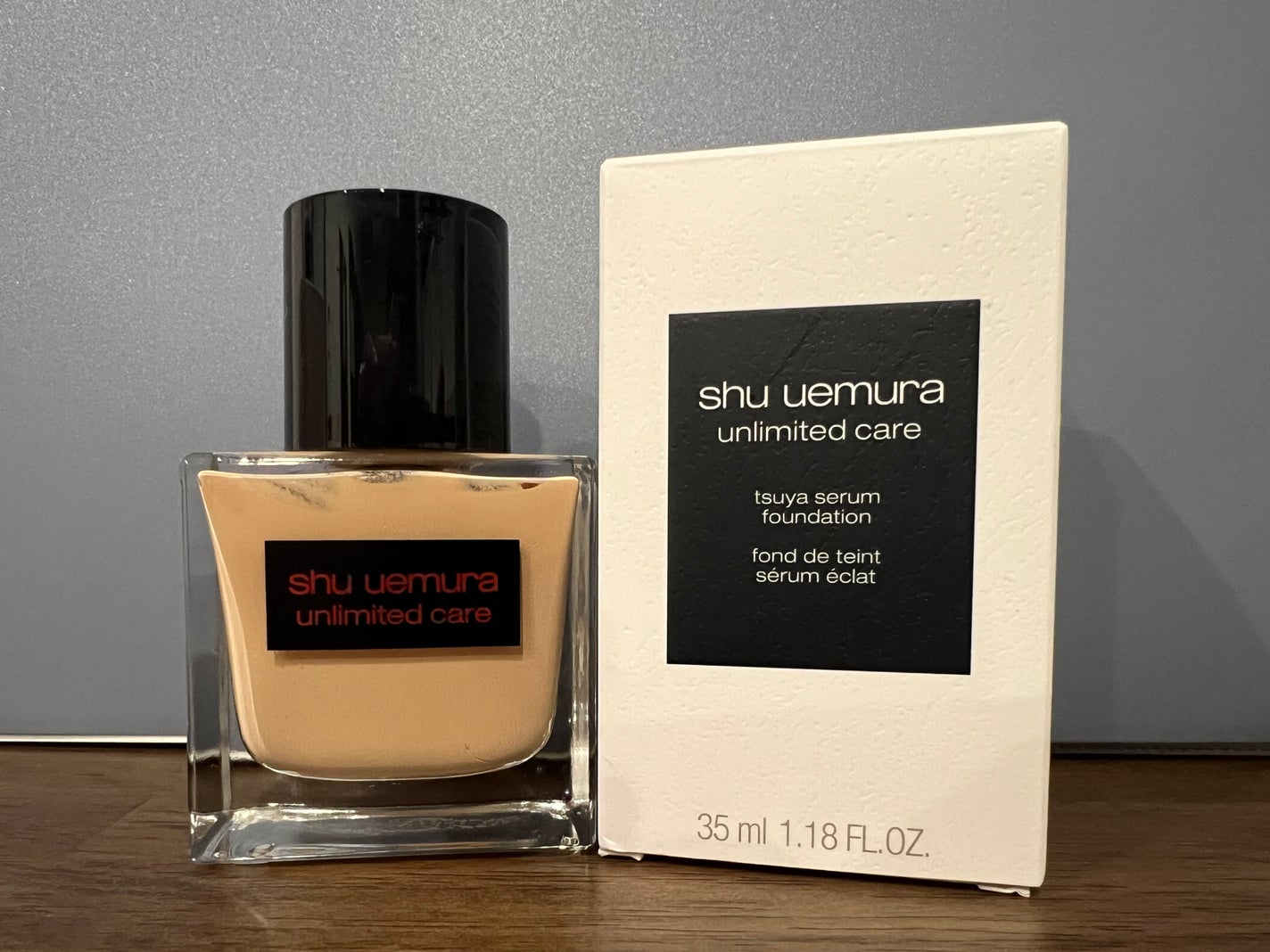 アンリミテッド ケア ツヤ セラム ファンデーション/shu uemura/リキッドファンデーションを使ったクチコミ(1枚目)
