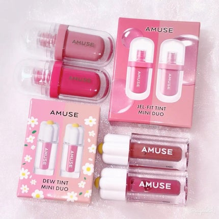 ジェルフィットティント/AMUSE/リップティントを使ったクチコミ(1枚目)