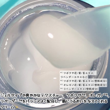 フローロドラ カーミングアイランドジェルクリーム/Florodora/フェイスクリームを使ったクチコミ(3枚目)