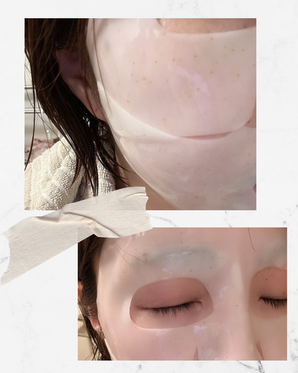 ビタチノールセラム メガショット ゲルマスク/primera/シートマスク・パックを使ったクチコミ(3枚目)