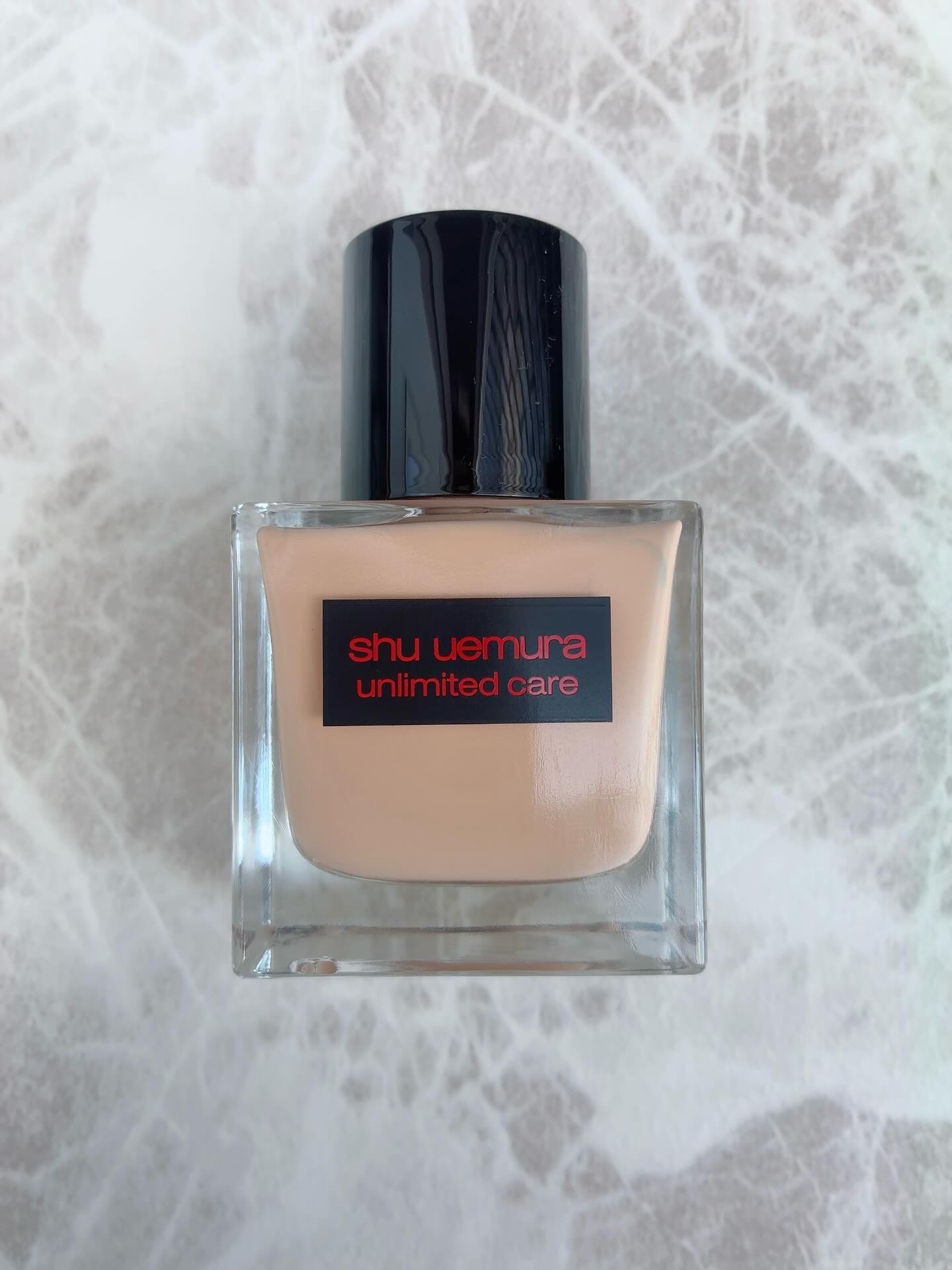 アンリミテッド ケア ツヤ セラム ファンデーション/shu uemura/リキッドファンデーションを使ったクチコミ（1枚目）