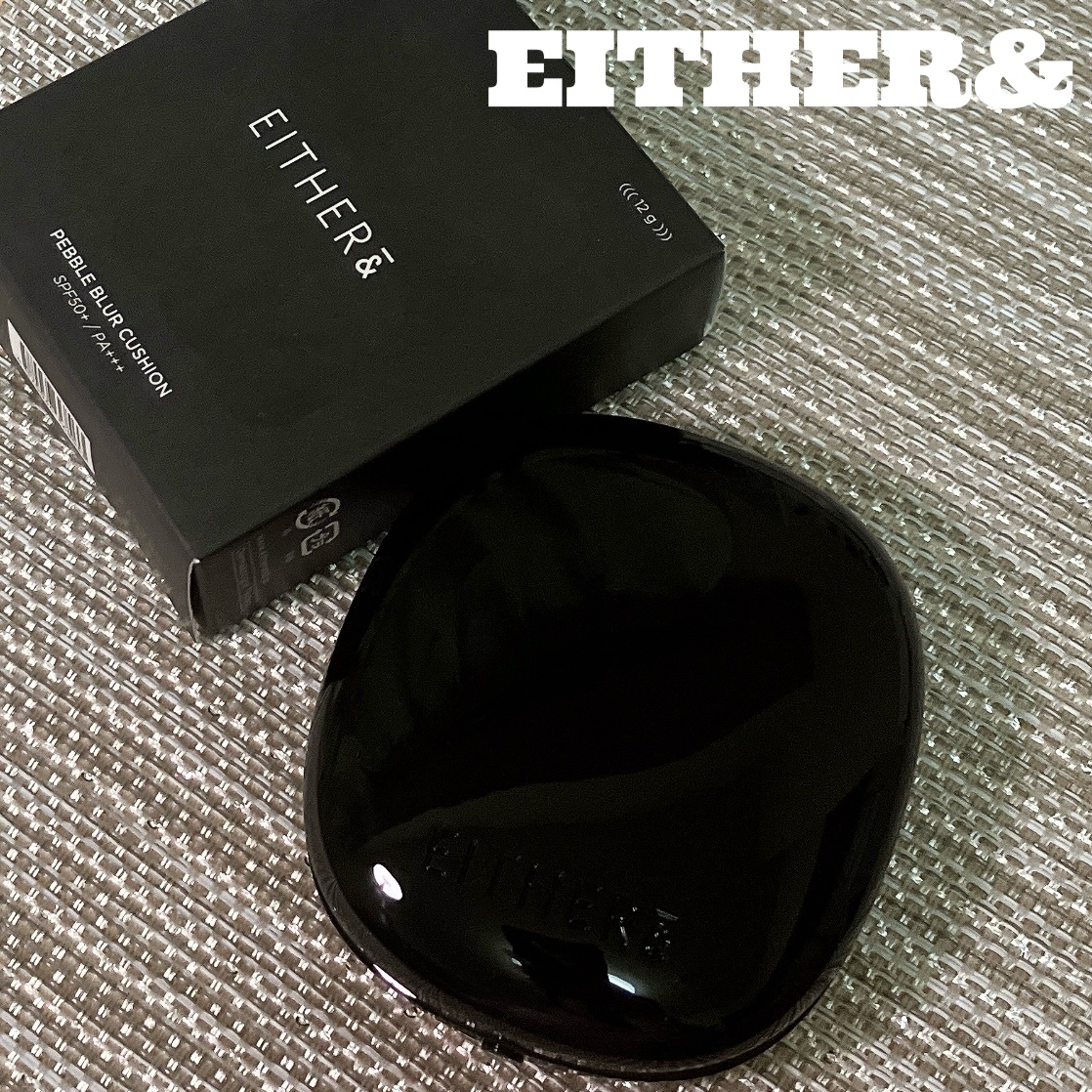 Pebble Blur Cushion/EITHER＆/クッションファンデーションを使ったクチコミ（1枚目）