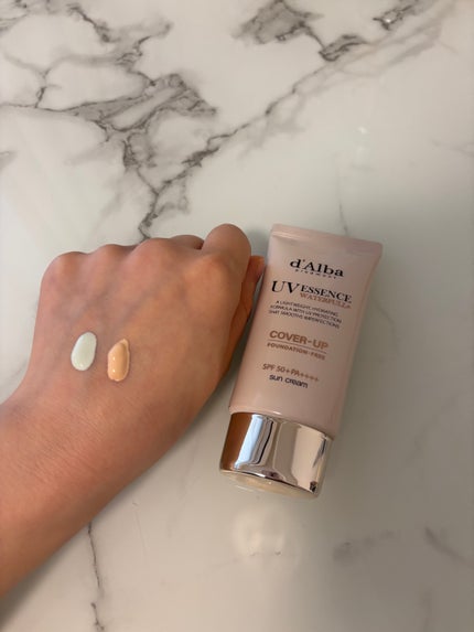 クリーンティーツリーリポソームトーンアップサンクリーム(グリーン)/ダルバ/日焼け止めクリームを使ったクチコミ(5枚目)