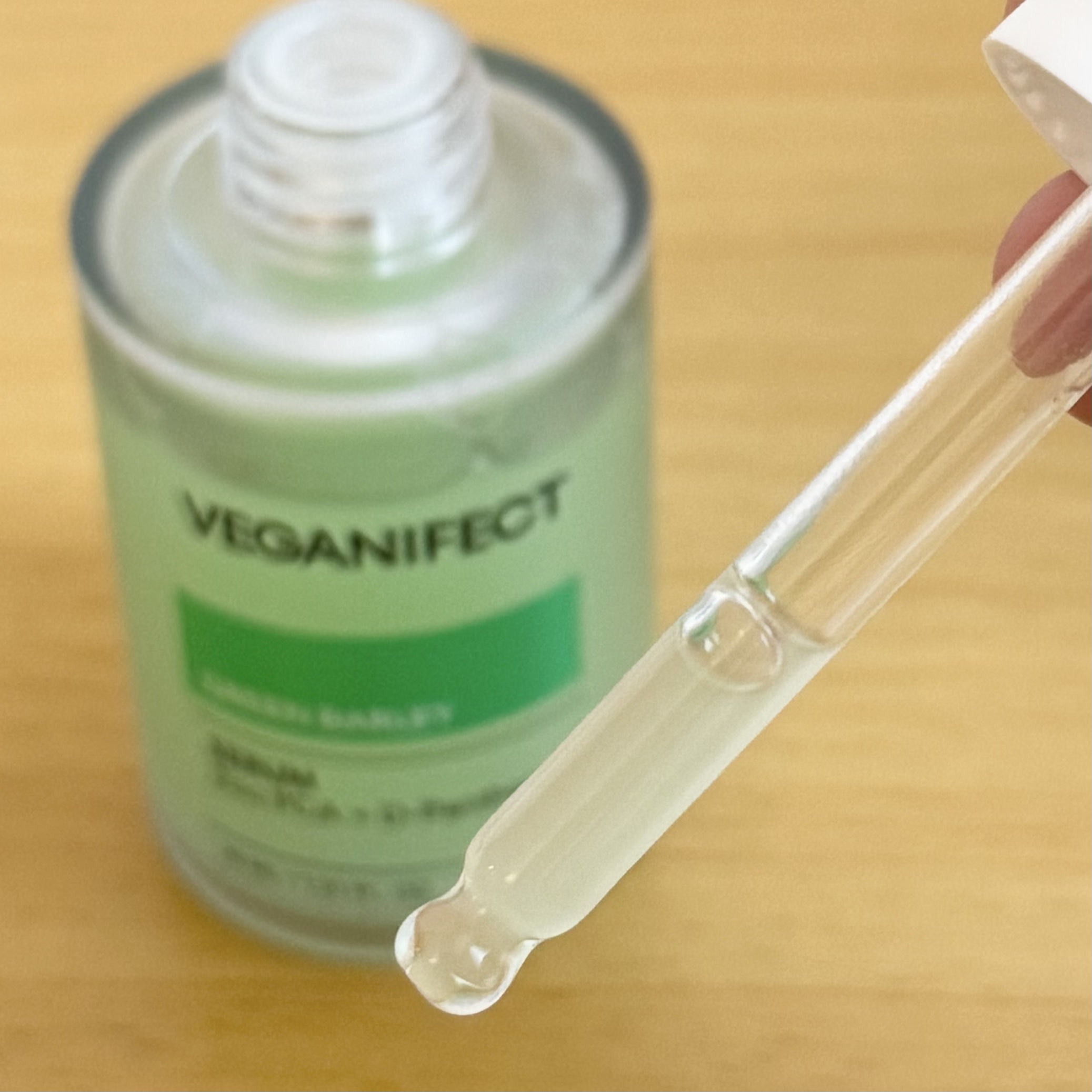 青麦ジンクセラム/Veganifect/美容液を使ったクチコミ（2枚目）