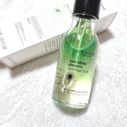 薬用 メディカル アンチヘアロスセラム/L'OCCITANE/頭皮ローションを使ったクチコミ(1枚目)