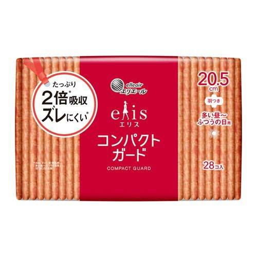 コンパクトガード 多い昼〜ふつうの日用 羽つき 20.5cm ( 28枚入 )