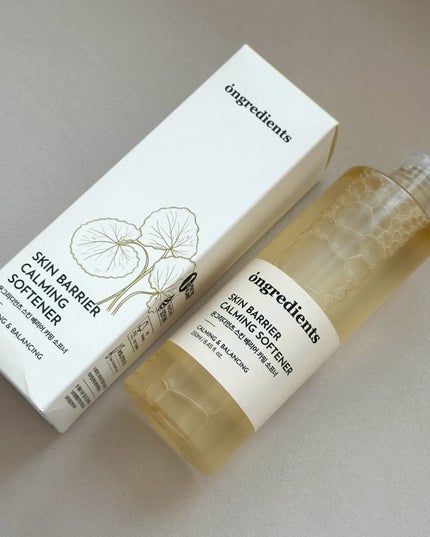 オングリディエンツ スキンバリアカーミングソフナー/Ongredients/化粧水を使ったクチコミ(4枚目)