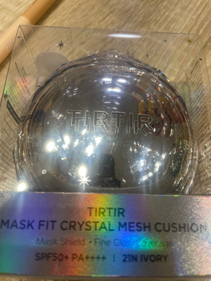 マスクフィット クリスタルメッシュクッション/TIRTIR(ティルティル)/クッションファンデーションを使ったクチコミ(1枚目)