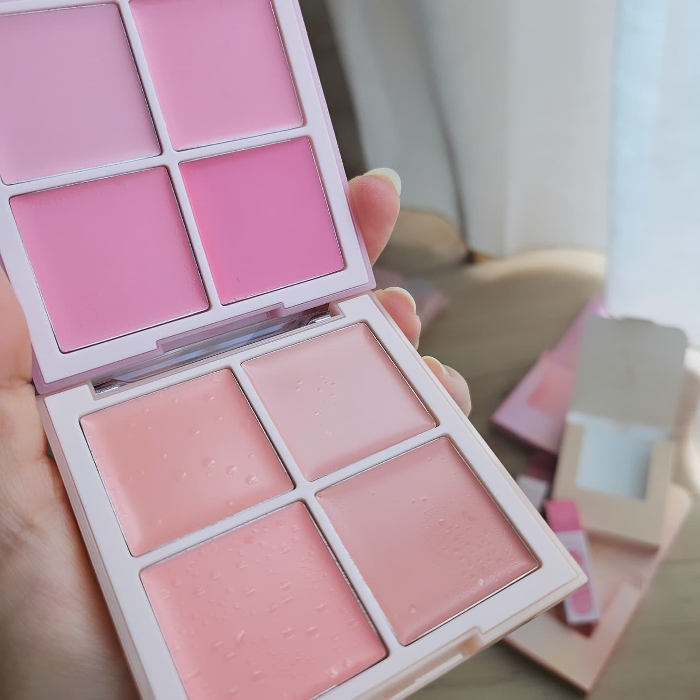 ブレンディングムードチーク 16 ブラウンベア/dasique/パウダーチークを使ったクチコミ（3枚目）