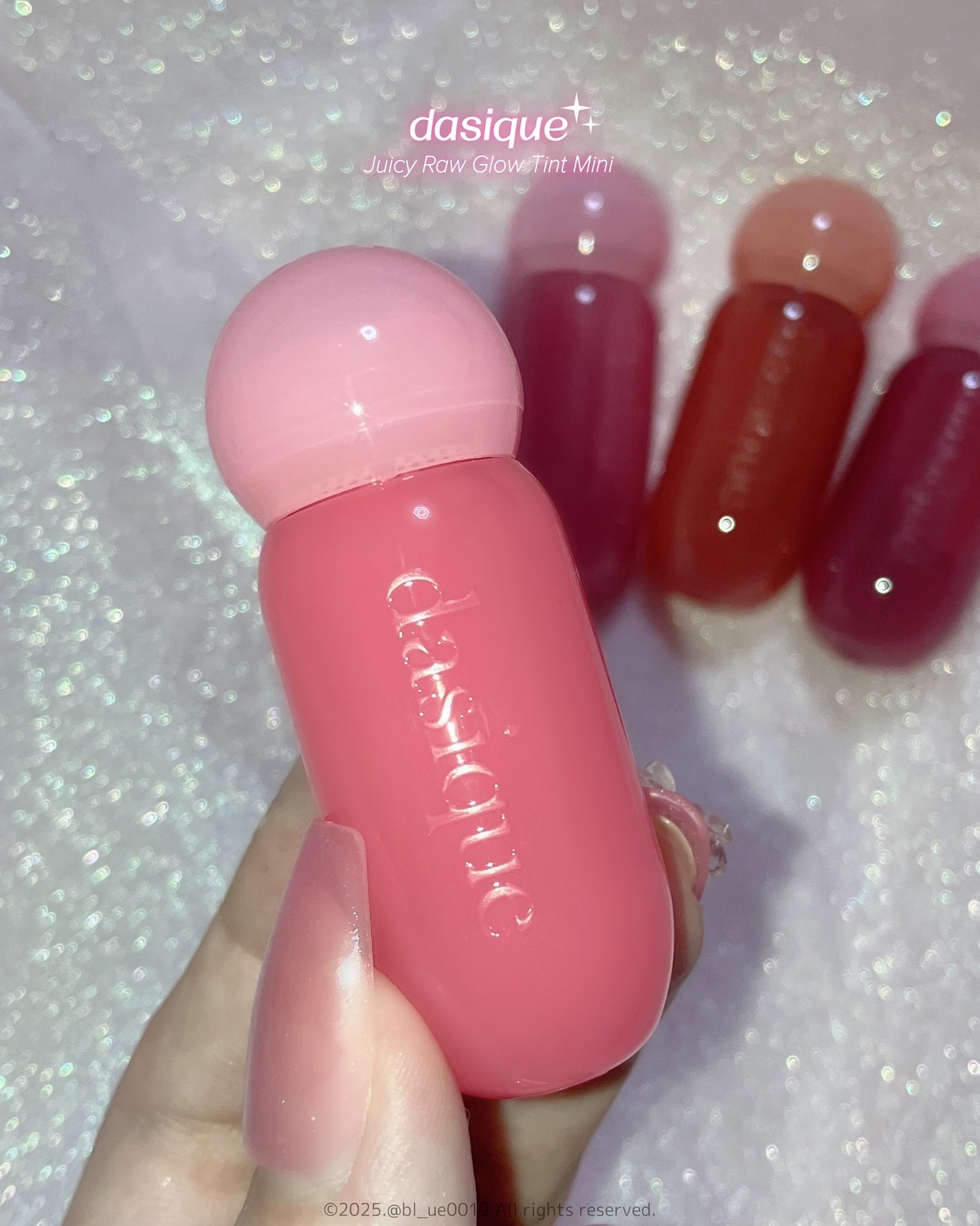 ジューシーデューイグロウティント/dasique/リップティントを使ったクチコミ(7枚目)