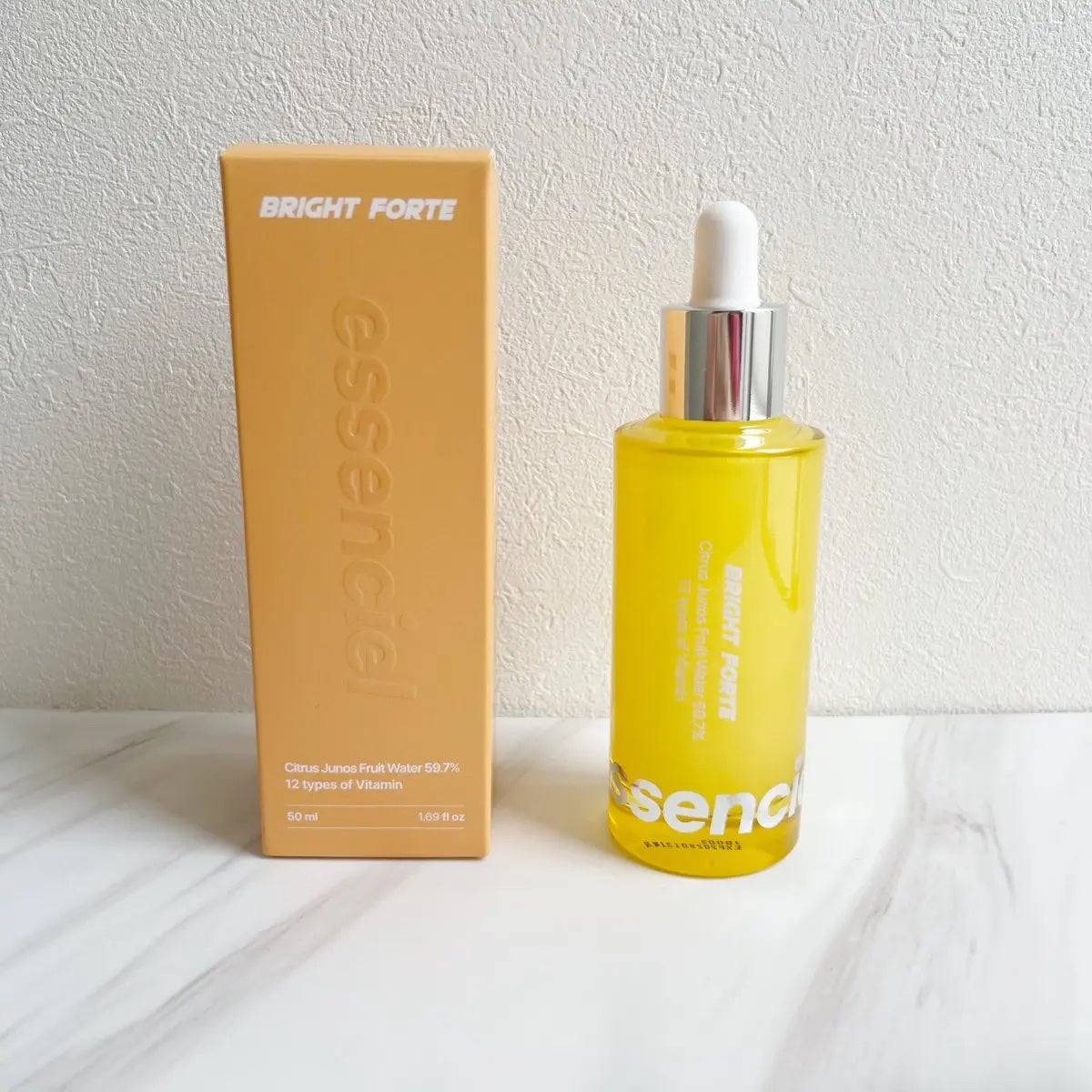 Bright Forte Ampoule/essenciel/美容液を使ったクチコミ(1枚目)