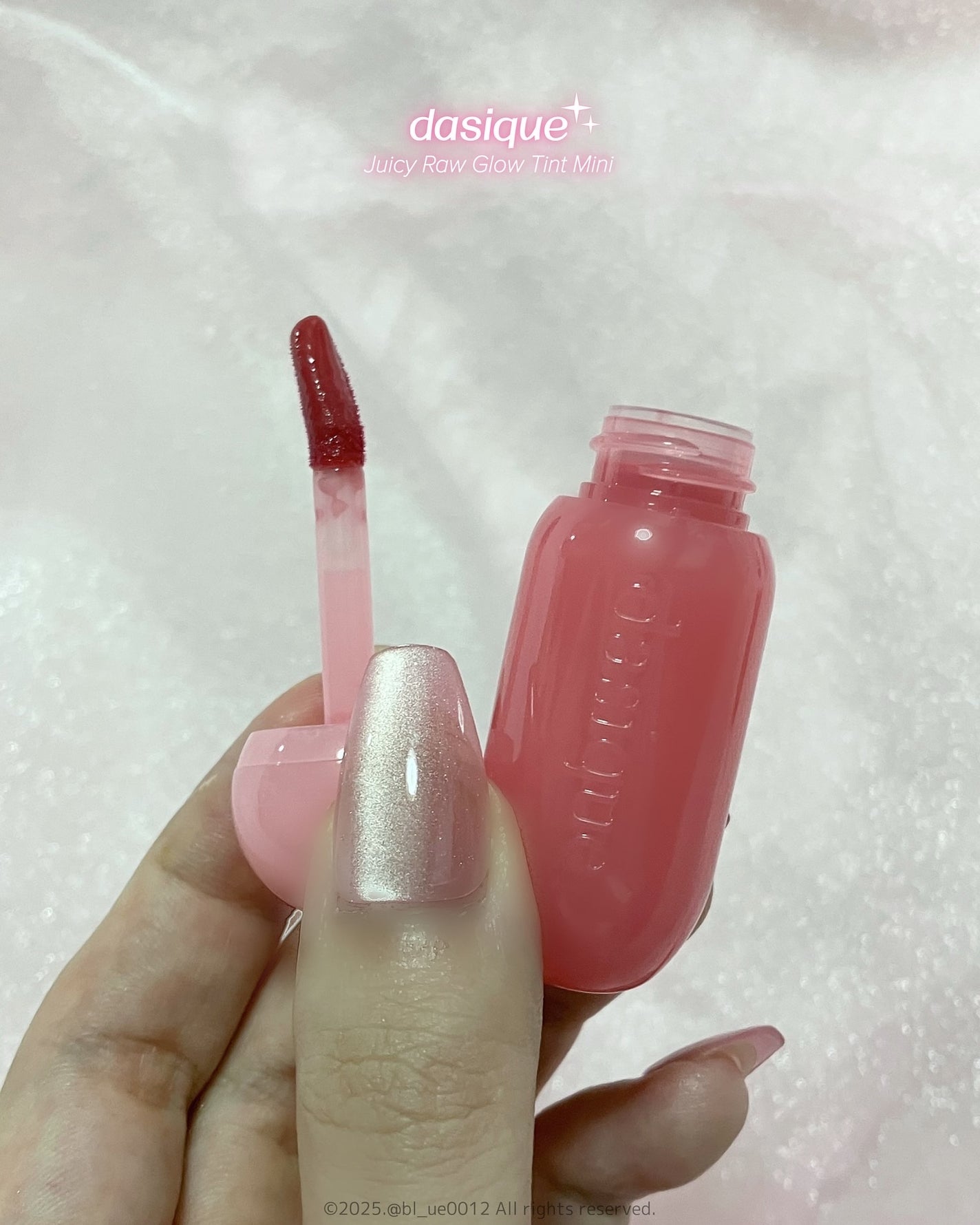 ジューシーデューイグロウティント/dasique/リップティントを使ったクチコミ(6枚目)