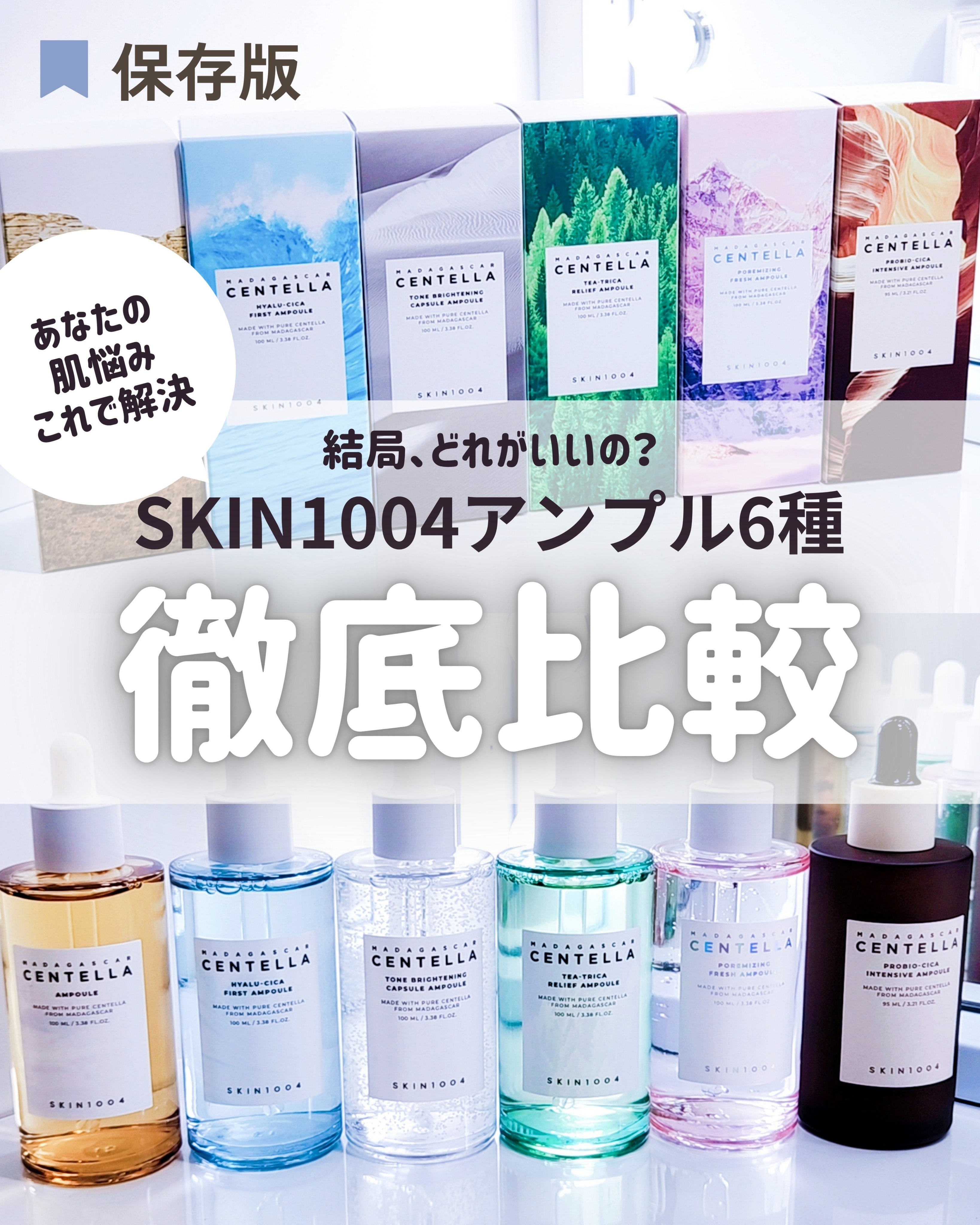 センテラ アンプル/SKIN1004/美容液を使ったクチコミ（1枚目）