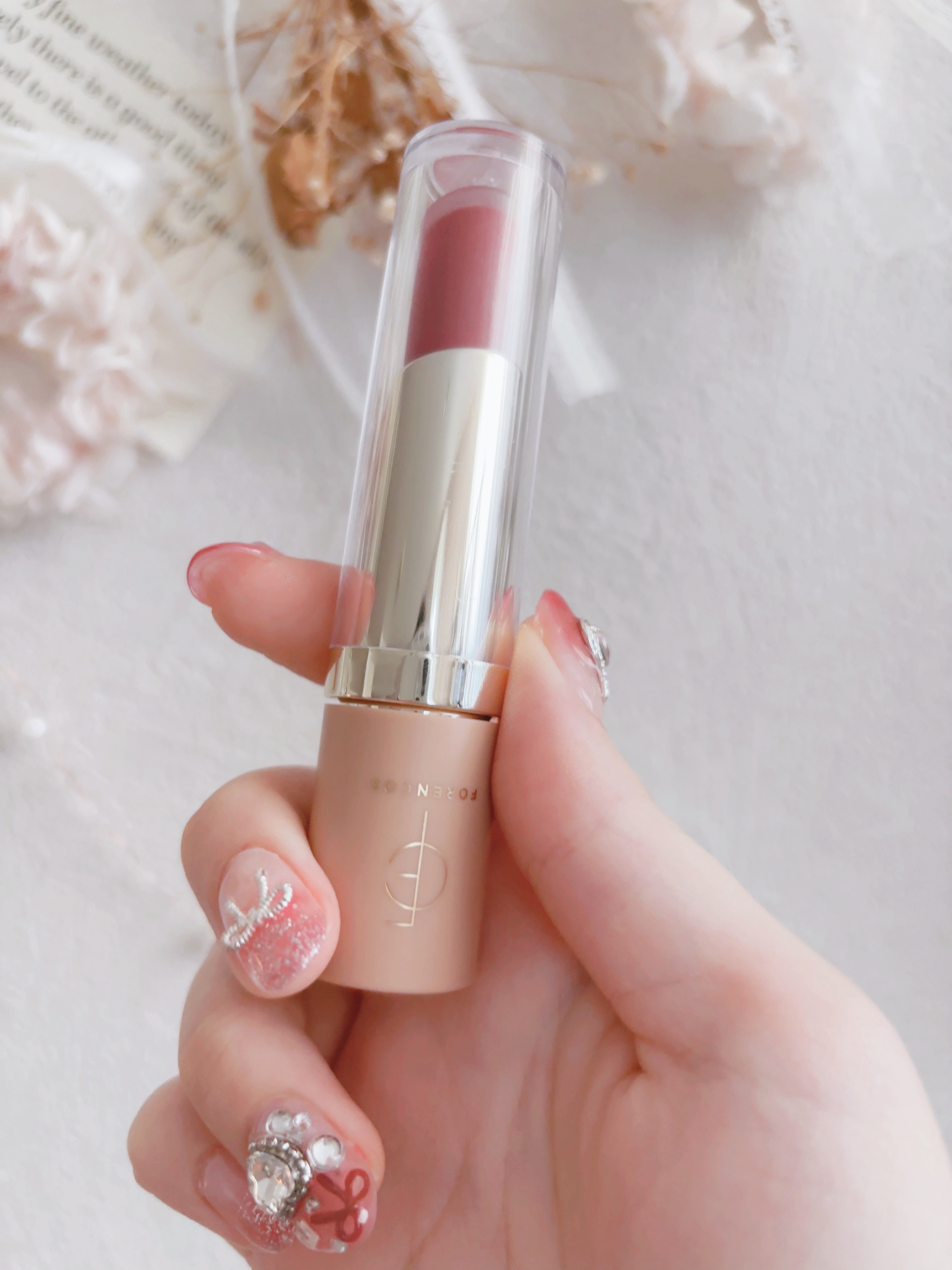 タトゥーベルベットティント #32 ロージア/フォレンコス/リップティントを使ったクチコミ（1枚目）