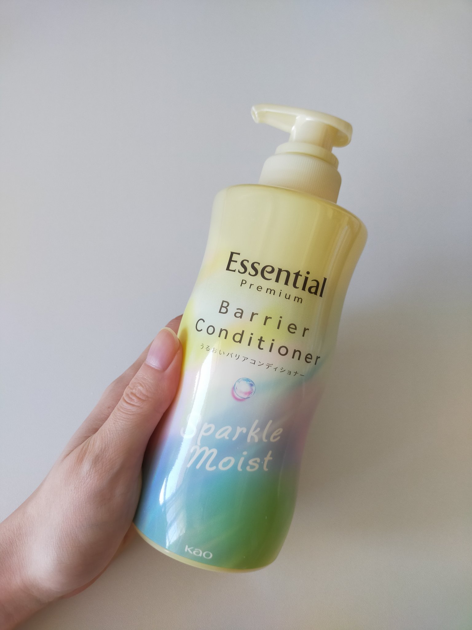 エッセンシャルプレミアム バリアシャンプー・コンディショナー スパークルモイスト/エッセンシャル/市販シャンプーを使ったクチコミ（3枚目）