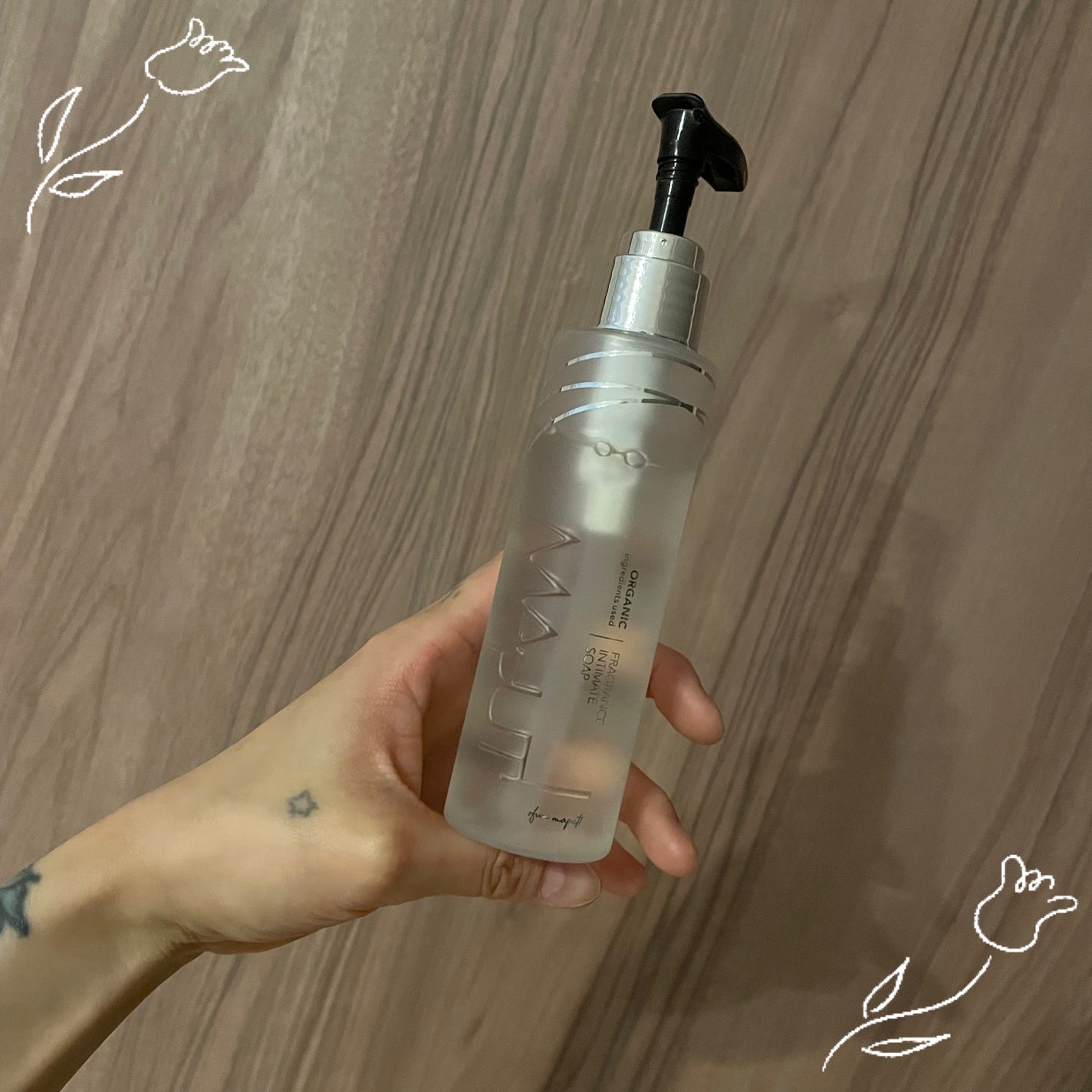 オーガニックフレグランスインティメイトソープ MAPUTI/MAPUTI/デリケートゾーンケアを使ったクチコミ(1枚目)