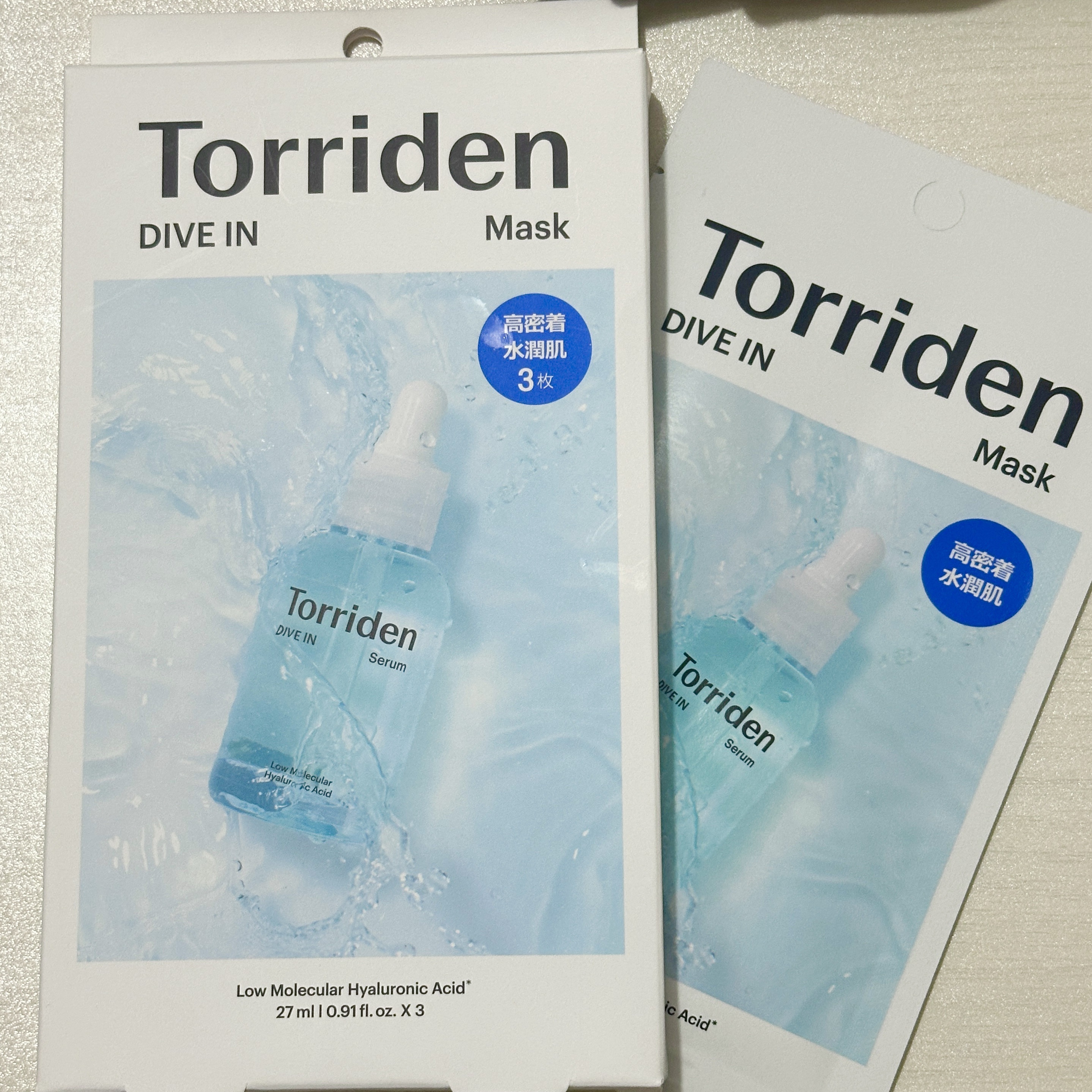 Torriden
ダイブイン マスク


Torridenのパックです！
コンビニやドラッグストアで買えます。

保湿もしっかりしてくれて
デイリー使いしやすいです。


