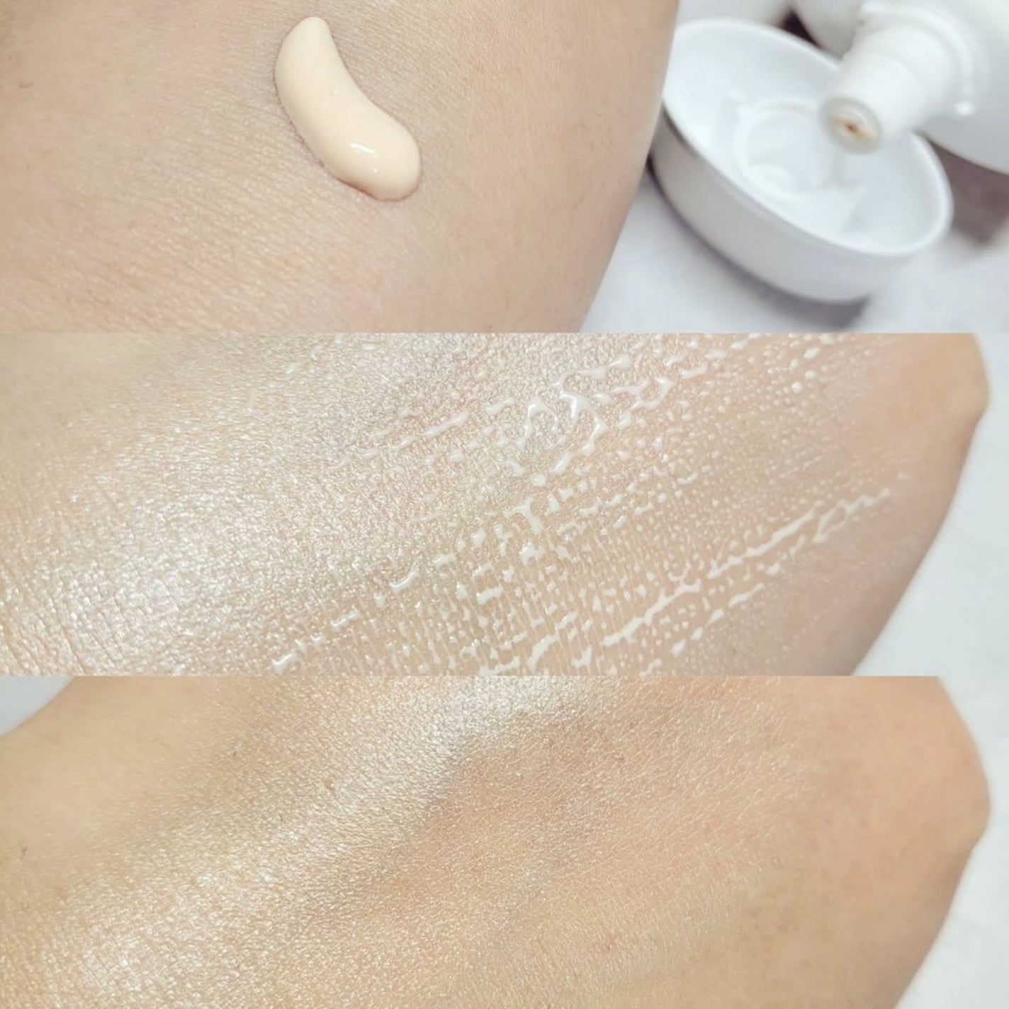 サンスクリーン+モイスト(色付き)<日焼け止め>/DR.WU/日焼け止めローションを使ったクチコミ(2枚目)