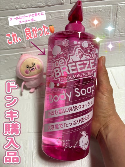クール&リフレッシュ ボディソープ/アイスブリーズ/ボディソープを使ったクチコミ(1枚目)