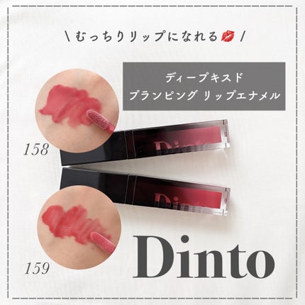 ディープキスド プランピング リップエナメル/Dinto/リップグロスを使ったクチコミ(1枚目)
