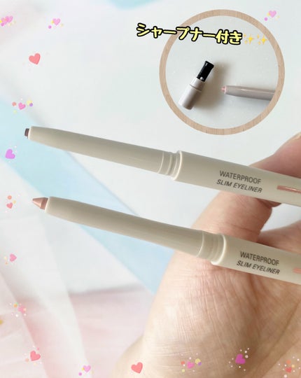 ウォータープルーフ スリム アイライナー/Tooq/ジェルアイライナーを使ったクチコミ(2枚目)
