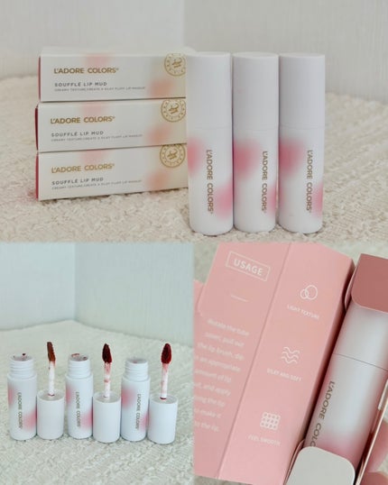 スフレマットリップ/L'adore Colors/口紅を使ったクチコミ(5枚目)