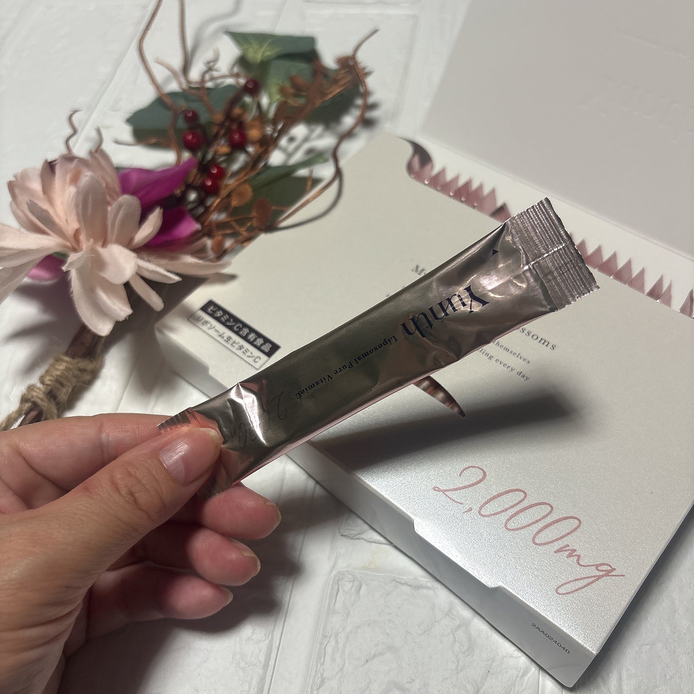 リポソーム生ビタミンC/Yunth/美容サプリメントを使ったクチコミ(2枚目)