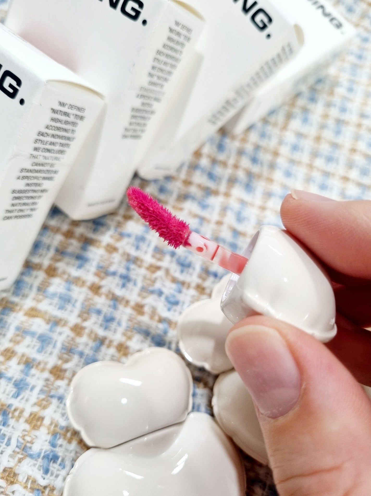 ネーミング グロウ ハートリップティント/NAMING./リップティントを使ったクチコミ(3枚目)