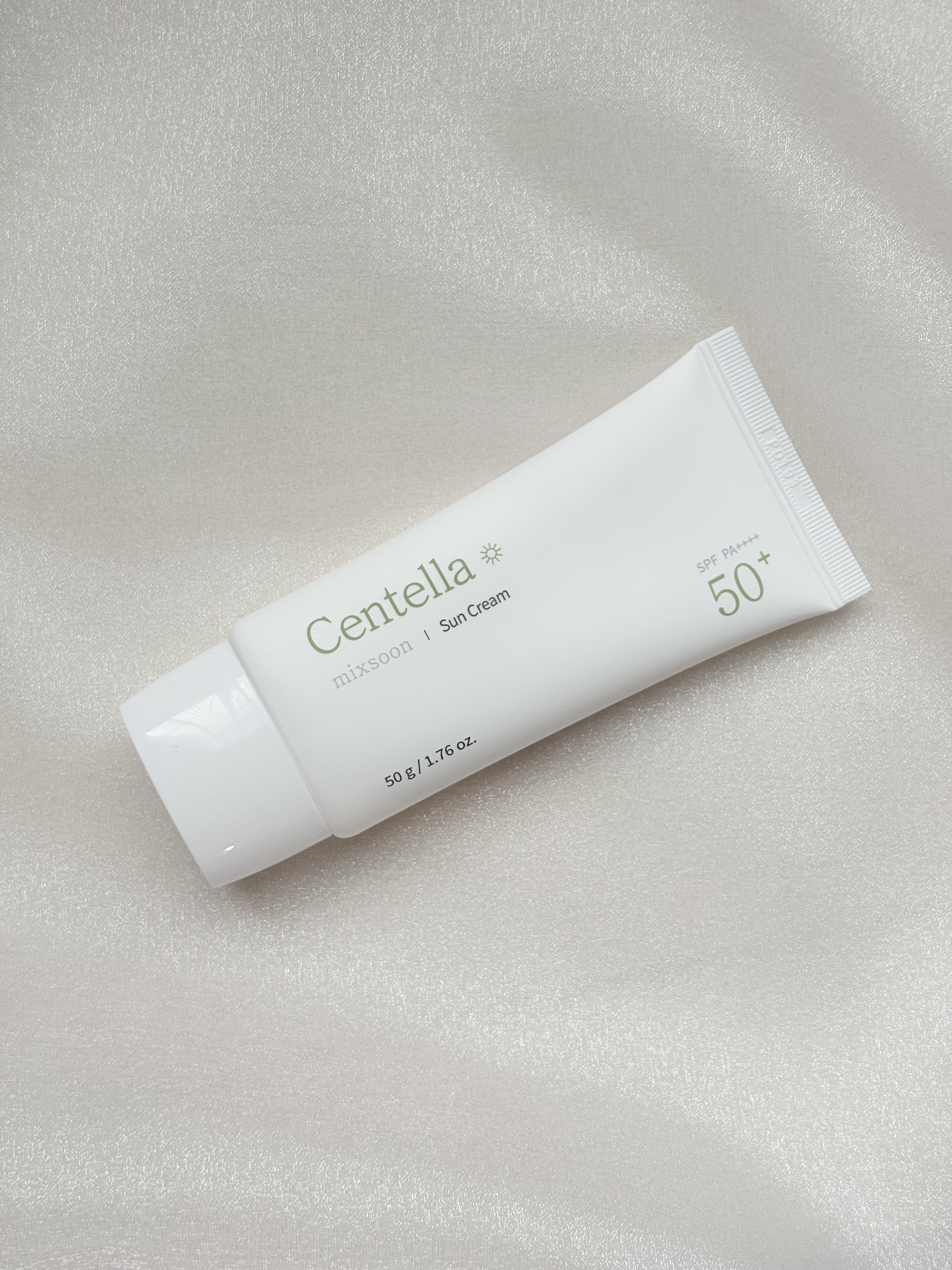 ツボクサ サンクリーム/mixsoon/日焼け止めクリームを使ったクチコミ（1枚目）