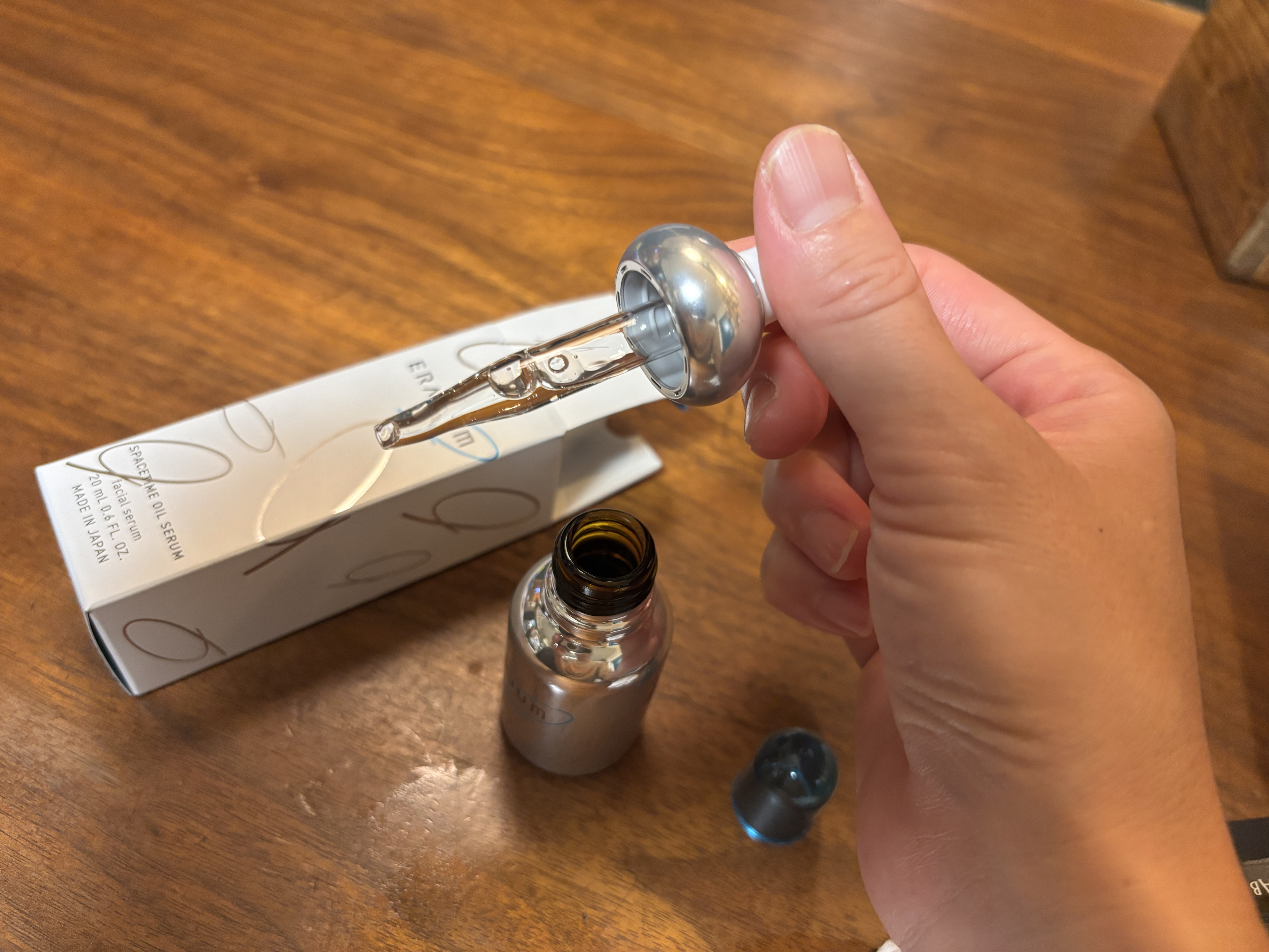 エラリウム スペースタイム オイルセラム/ERALIUM/美容液を使ったクチコミ（2枚目）