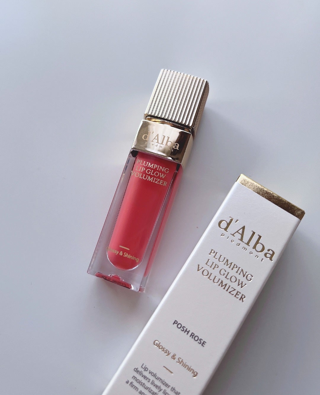 ダルバ プランピンクグロウボリューマイザー/ダルバ/リップグロスを使ったクチコミ(1枚目)