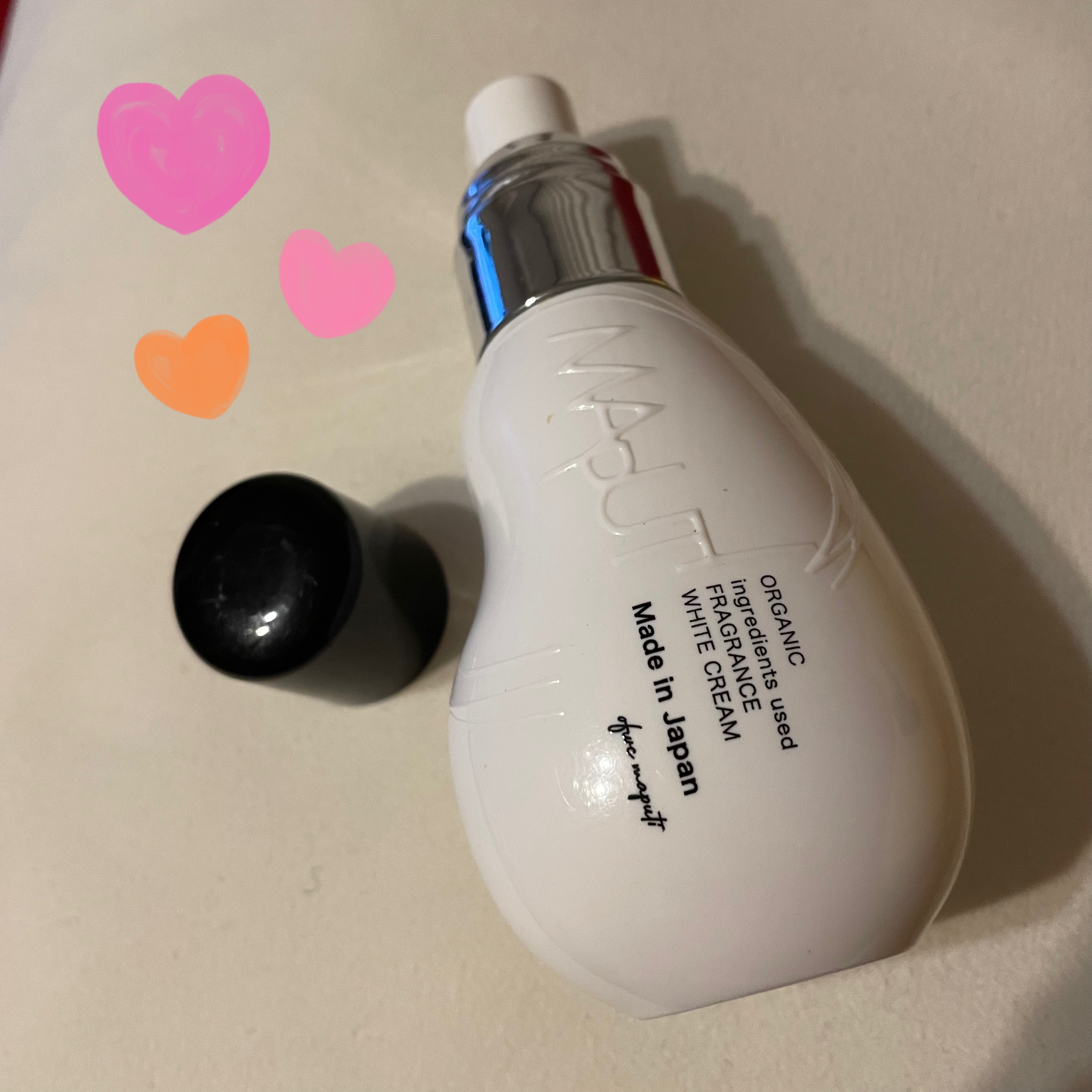 オーガニックフレグランスホワイトクリーム/MAPUTI/デリケートゾーンケアを使ったクチコミ（1枚目）