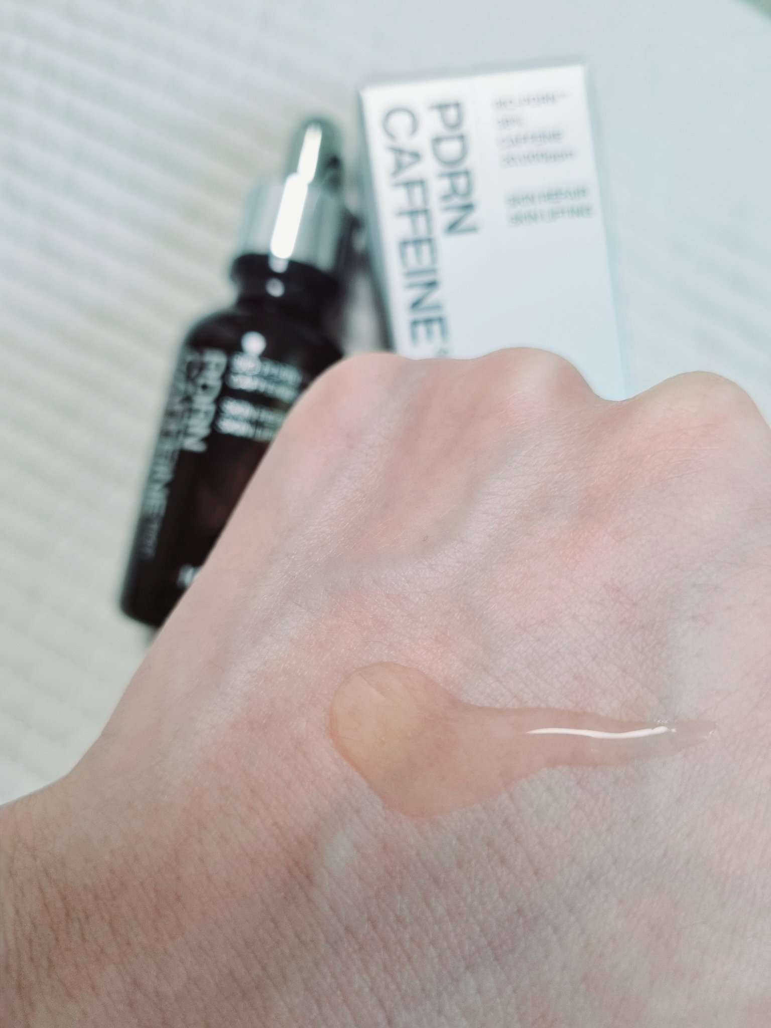 PDRNカフェインショット/IOPE/美容液を使ったクチコミ（3枚目）