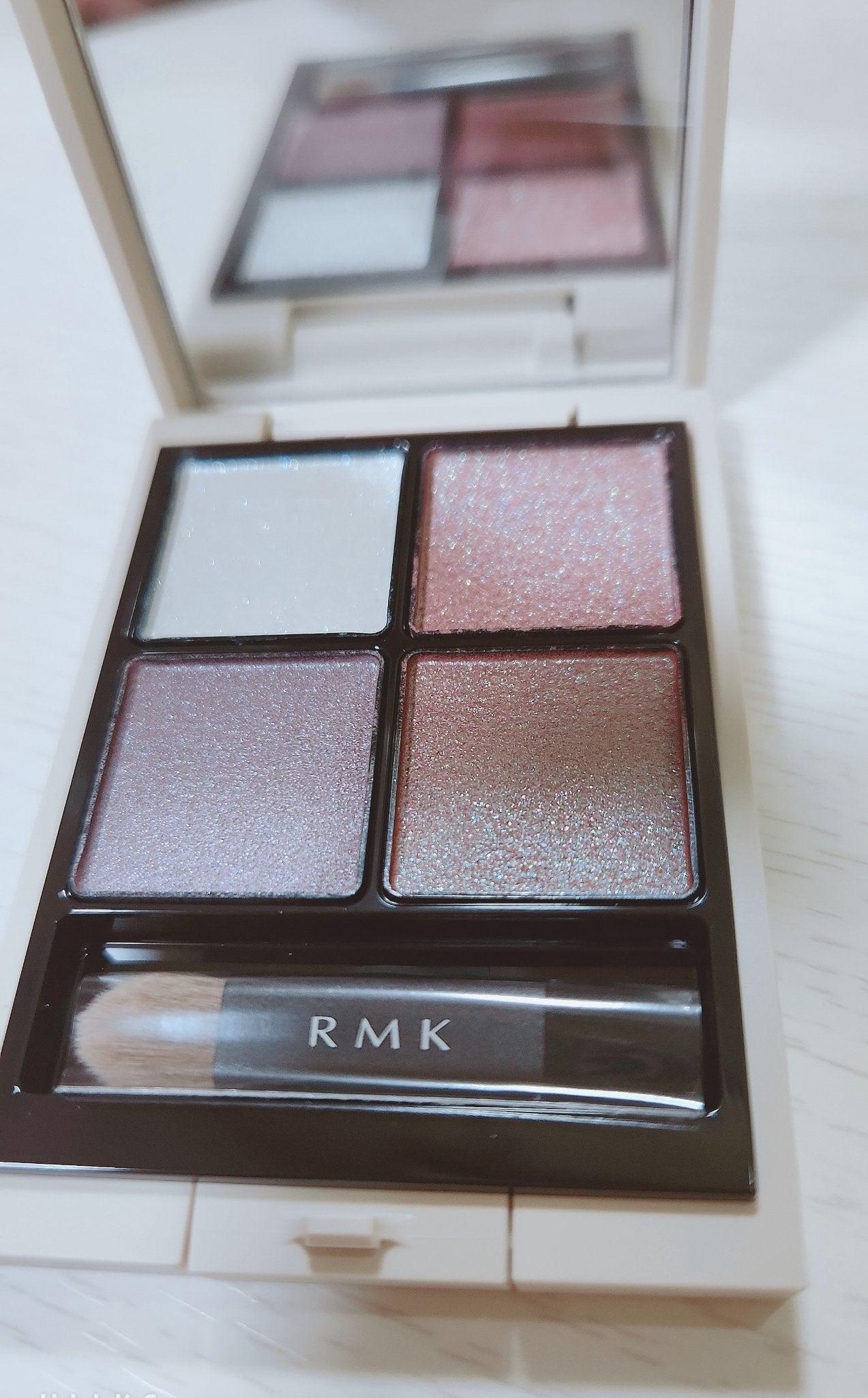 RMK シンクロマティック アイシャドウパレット/RMK/アイシャドウパレットを使ったクチコミ(3枚目)