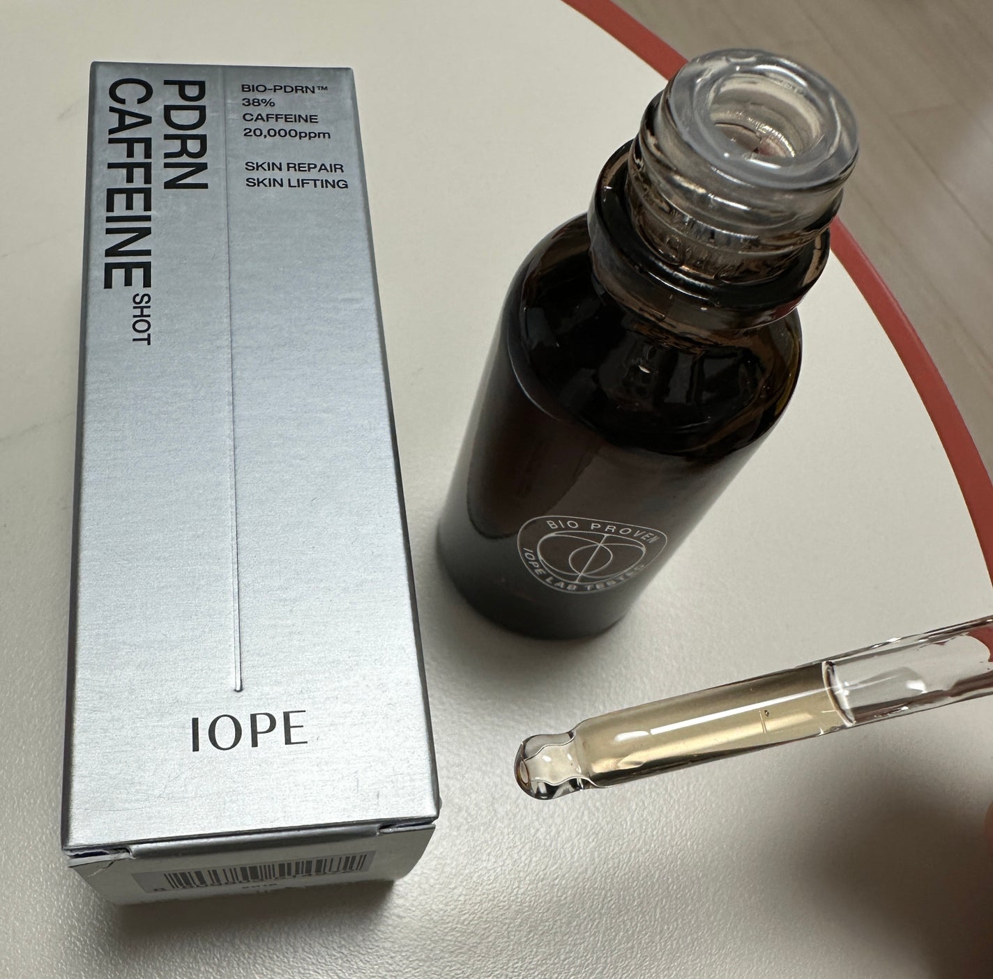 PDRNカフェインショット/IOPE/美容液を使ったクチコミ(2枚目)