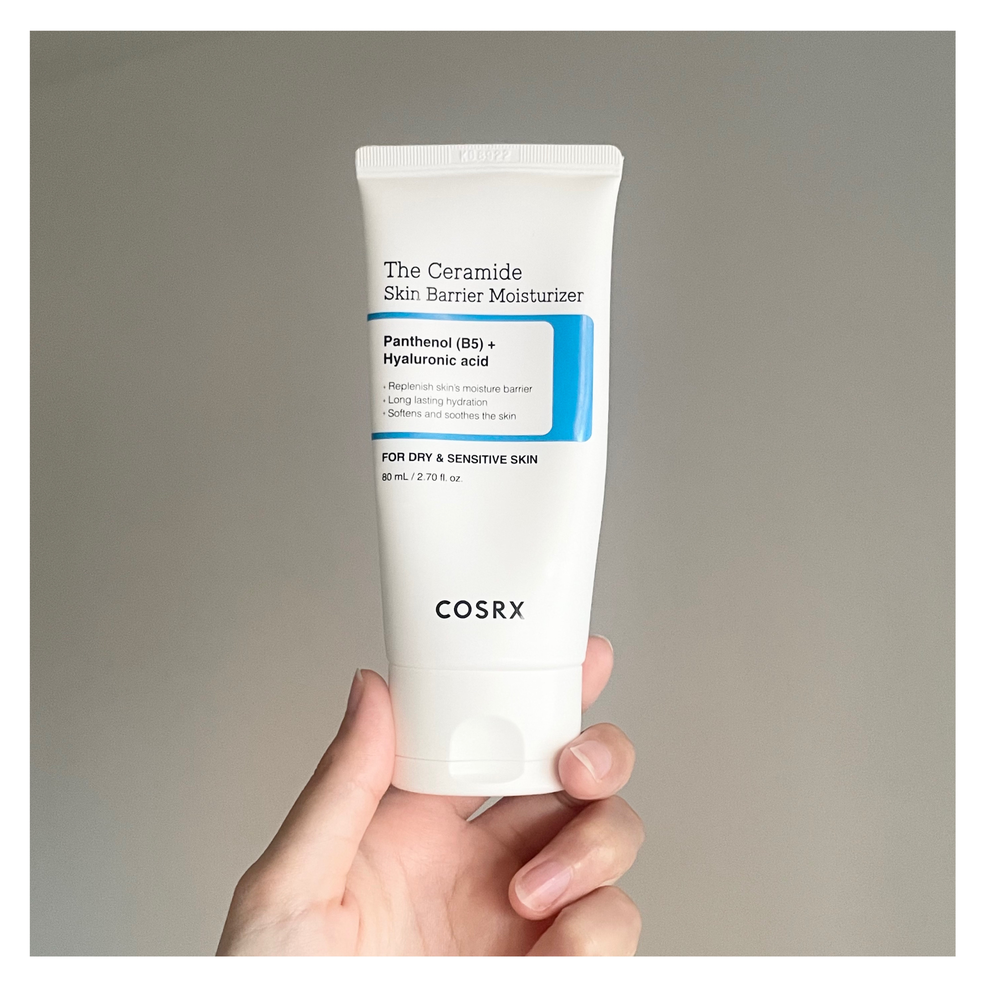 RXザ・セラミドスキンバリアモイスチャライザー/COSRX/フェイスクリームを使ったクチコミ（1枚目）