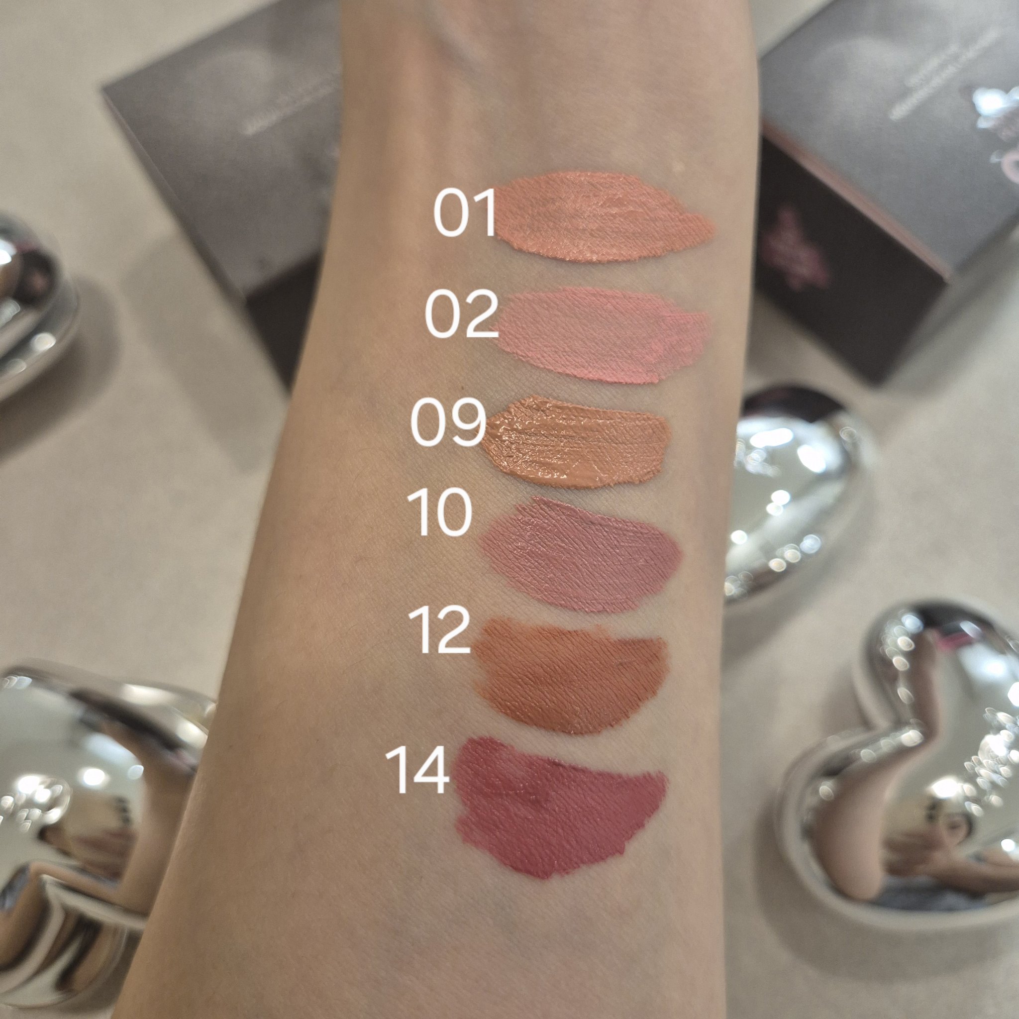 シルバーパース ムースクリーム リップ＆チーク/oiad/ジェル・クリームチークを使ったクチコミ（3枚目）