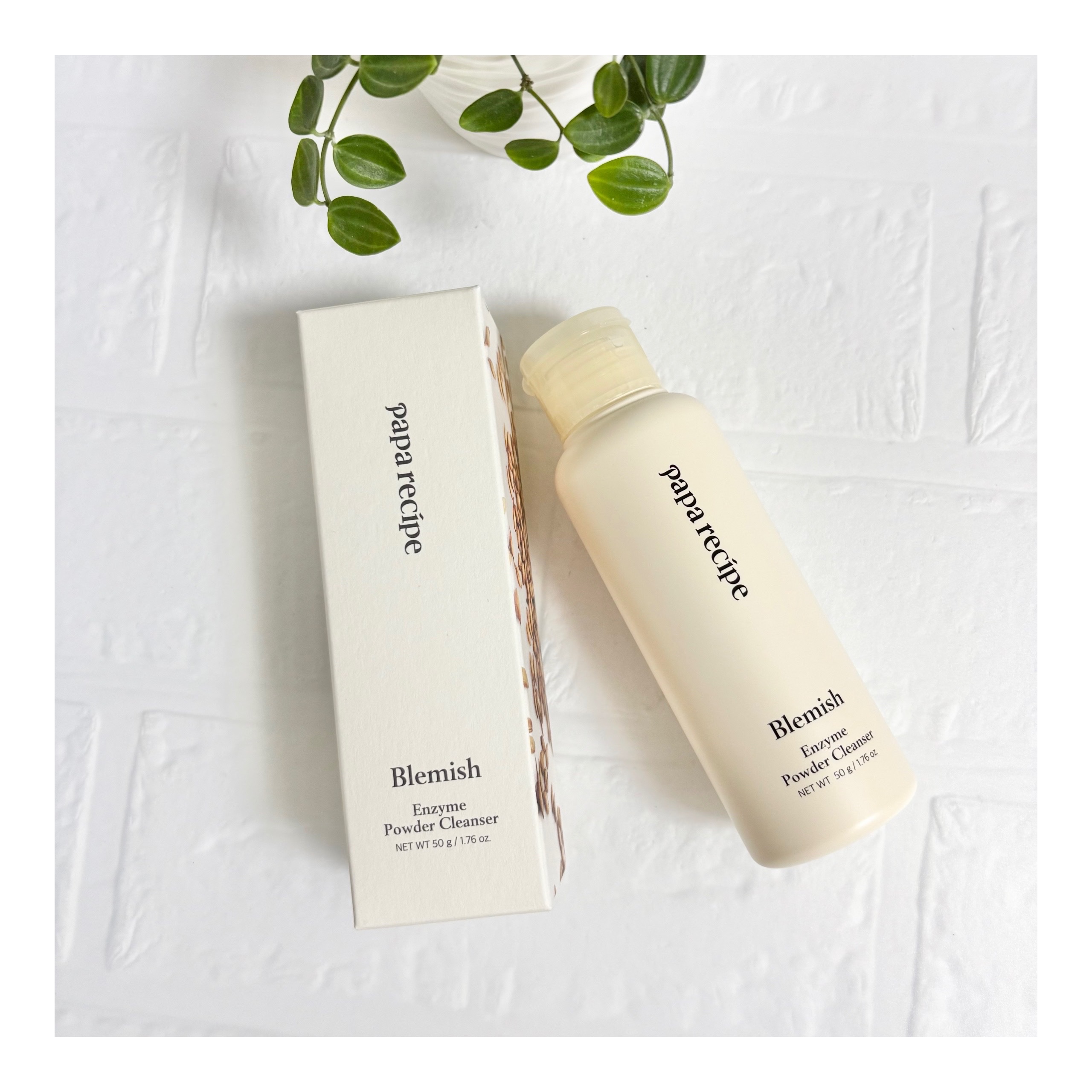 ブレミッシュ 酵素 洗顔パウダー/PAPA RECIPE/洗顔パウダーを使ったクチコミ（1枚目）