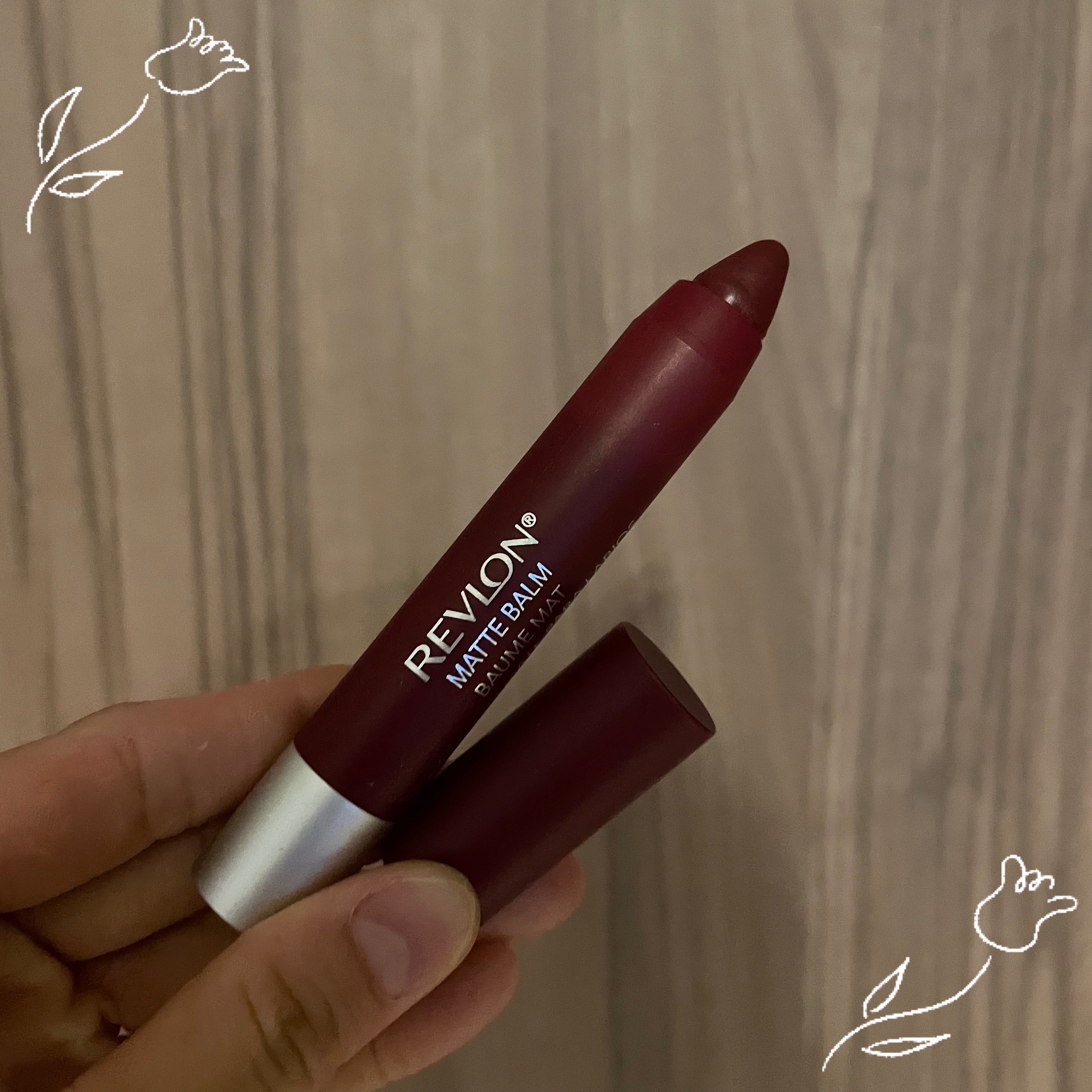 マット バーム #70 ファイアリー/REVLON/口紅を使ったクチコミ（1枚目）