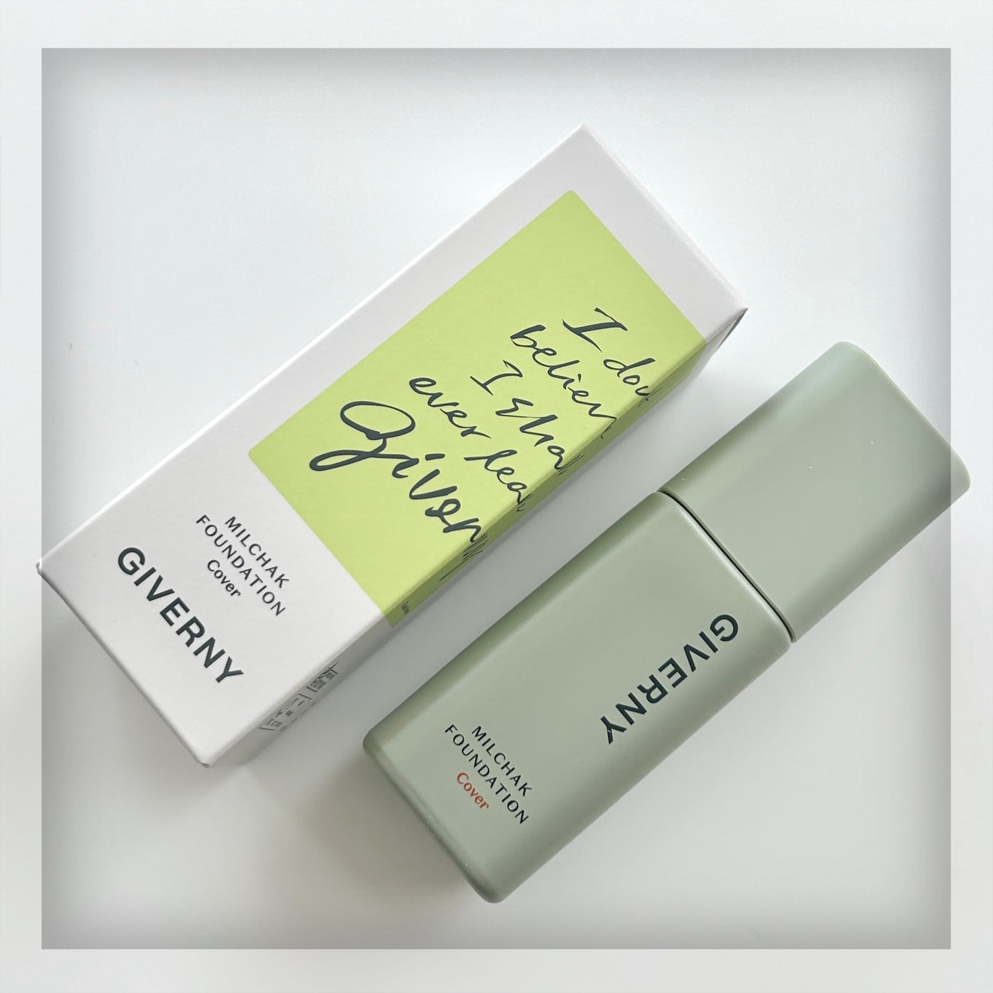 ジヴェルニー 密着カバーファンデーション/GIVERNY/リキッドファンデーションを使ったクチコミ(1枚目)