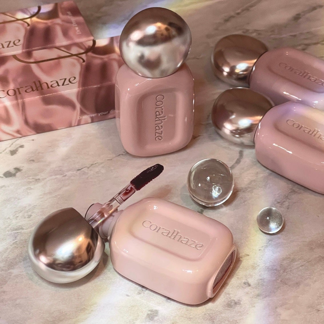 デュー ドロップ ティント/Coralhaze/リップティントを使ったクチコミ(1枚目)