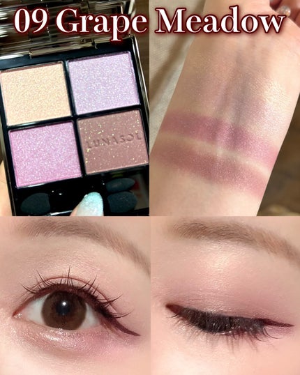 ルナソル アイカラーレーションN/LUNASOL/アイシャドウパレットを使ったクチコミ(9枚目)