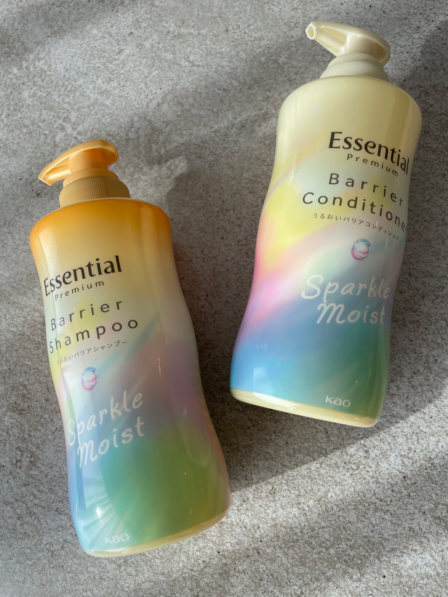 エッセンシャルプレミアム バリアシャンプー・コンディショナー スパークルモイスト/エッセンシャル/市販シャンプーを使ったクチコミ(1枚目)