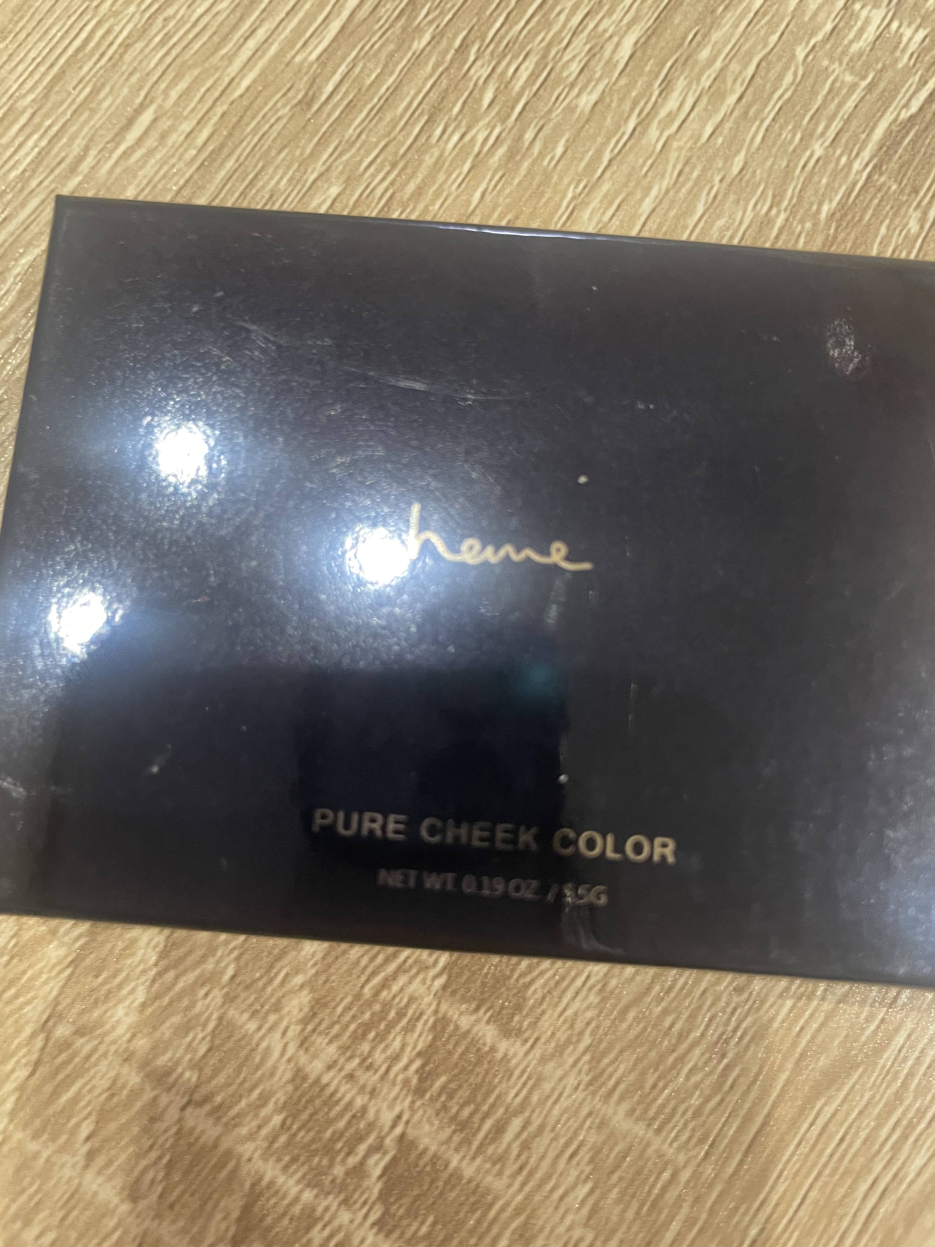 ピュア チーク カラー/heme/パウダーチークを使ったクチコミ（1枚目）