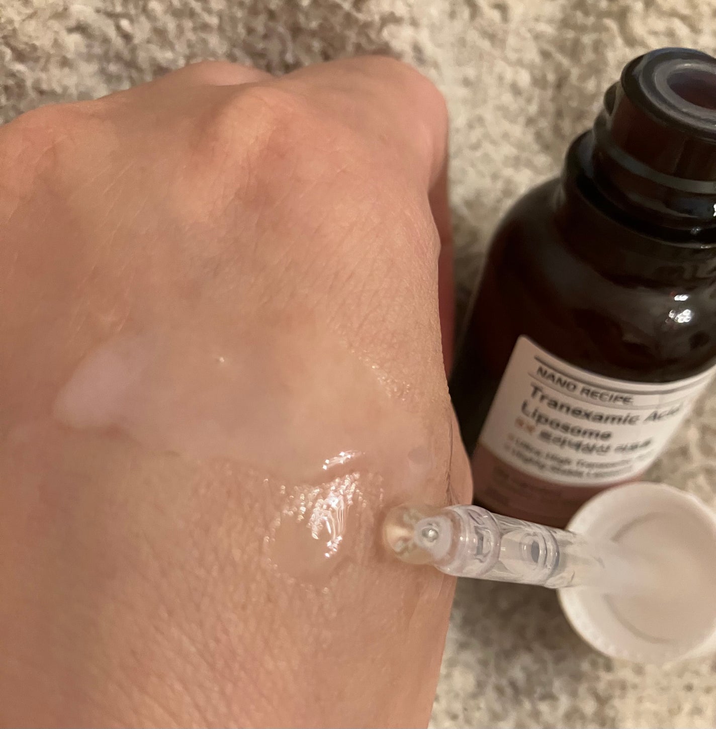 トラネキサム酸 10%/NANO RECIPE./美容液を使ったクチコミ(2枚目)