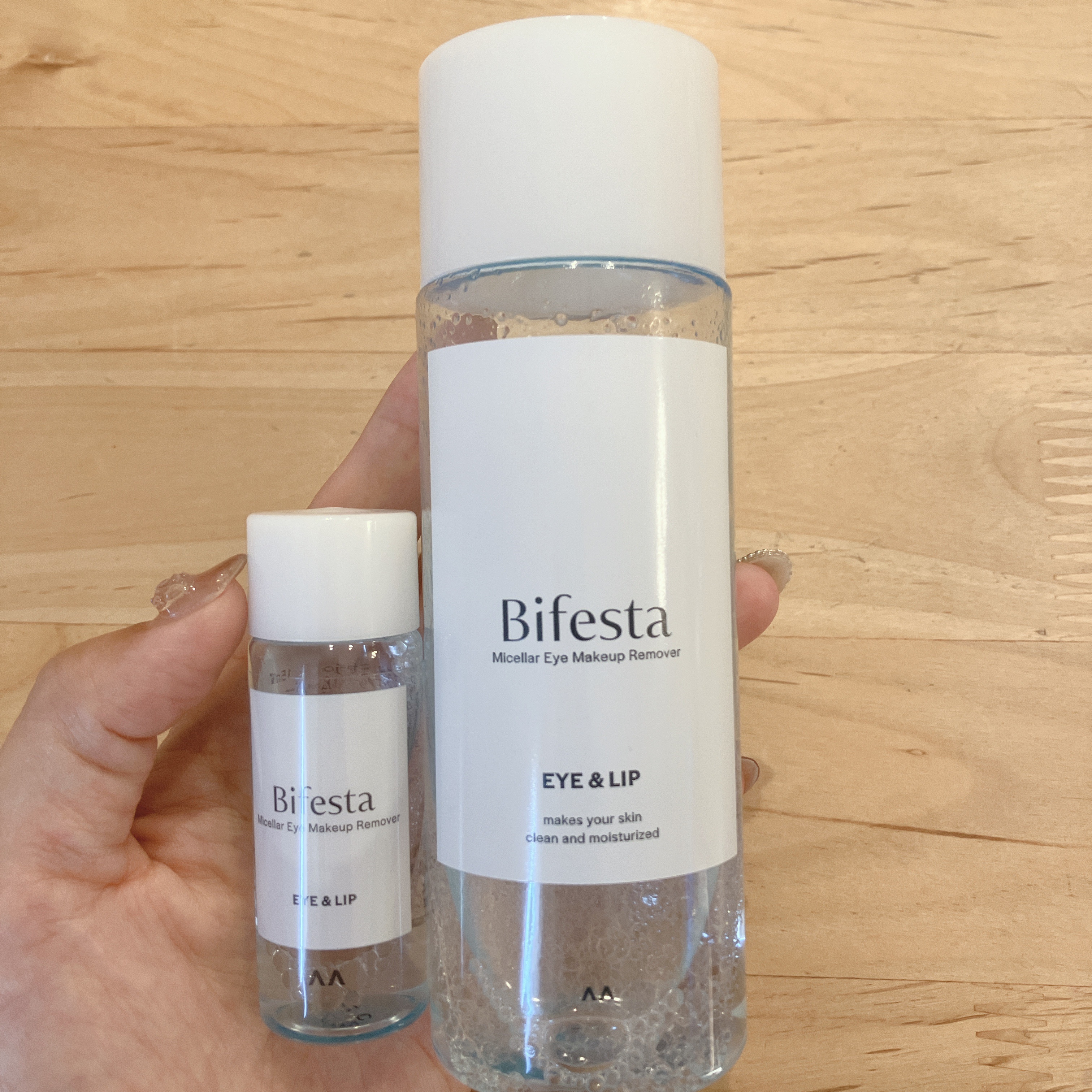 ミセラーアイメイクアップリムーバー 195ml/ビフェスタ/ポイントメイクリムーバーを使ったクチコミ（2枚目）