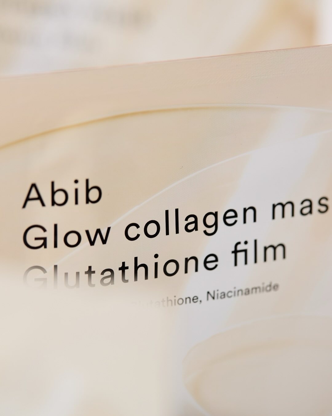 グルタチオンフィルムコラーゲンマスク/Abib /シートマスク・パックを使ったクチコミ（1枚目）