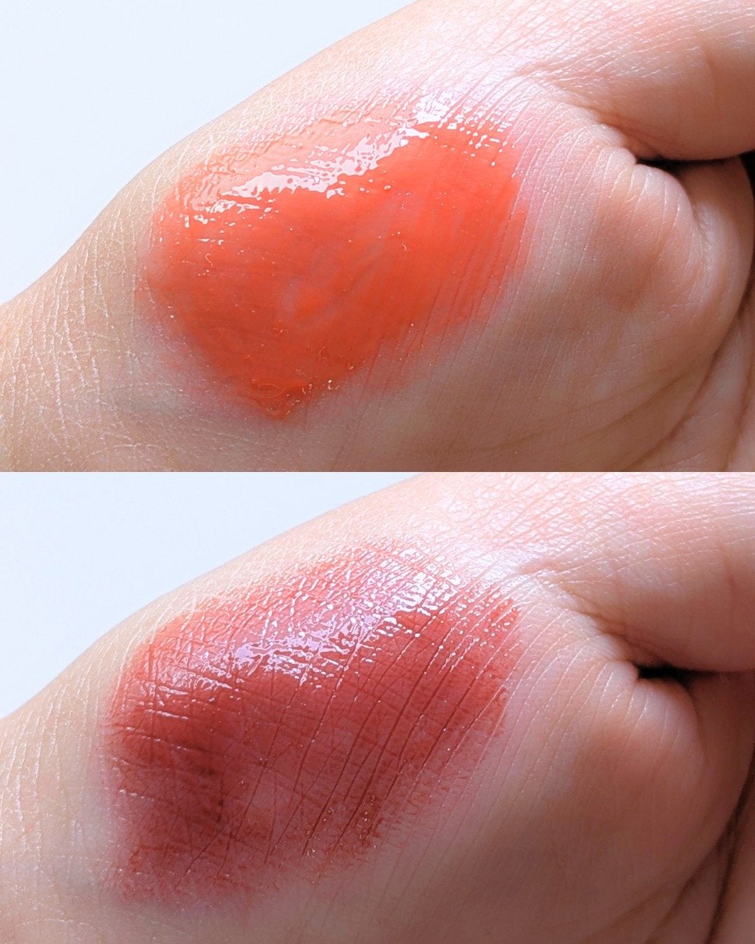 MELTING FIT SHINE BALM/Lummir/口紅を使ったクチコミ(4枚目)